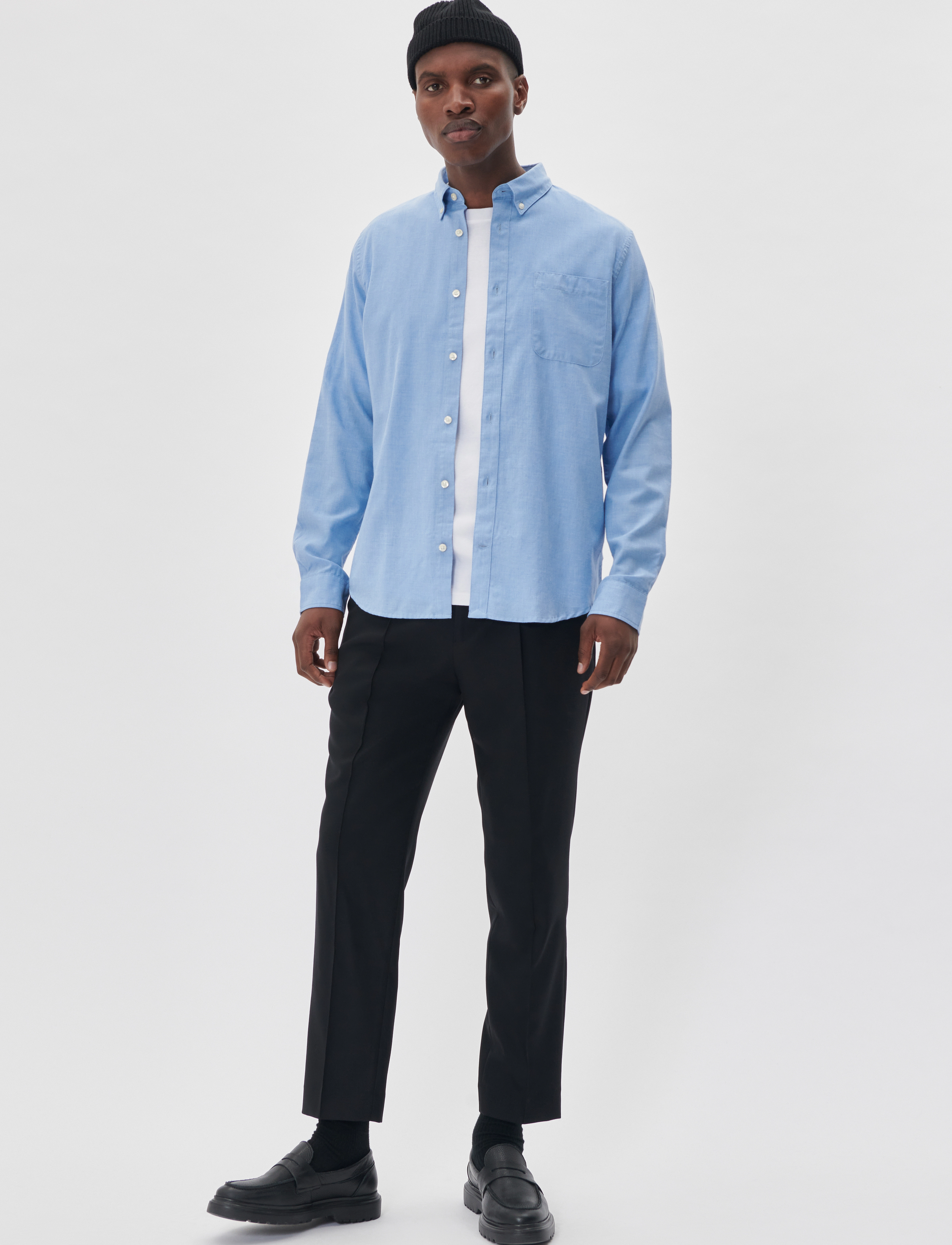 Matinique - MAtrostol BD - basic-hemden - chambray blue - 3