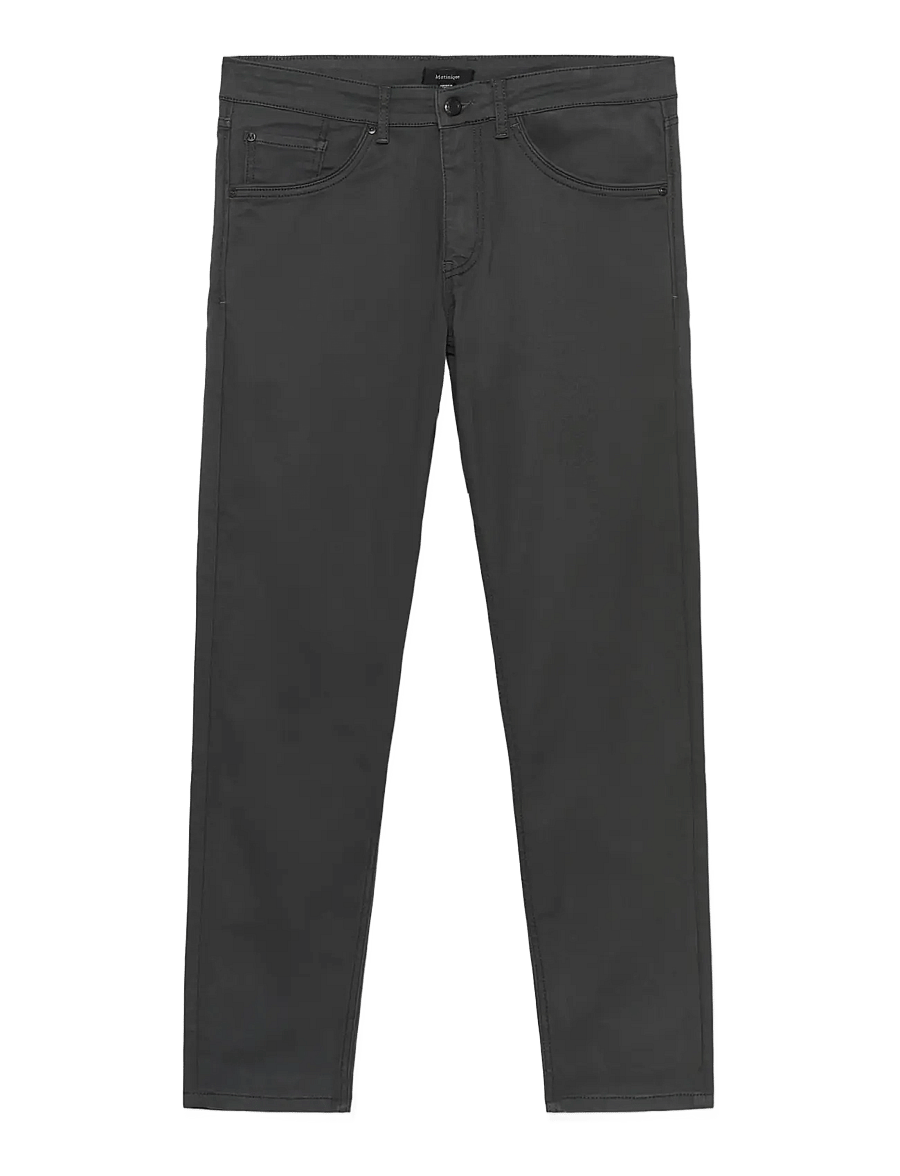 Matinique - MApete - slim fit jeans - black oyster - 1