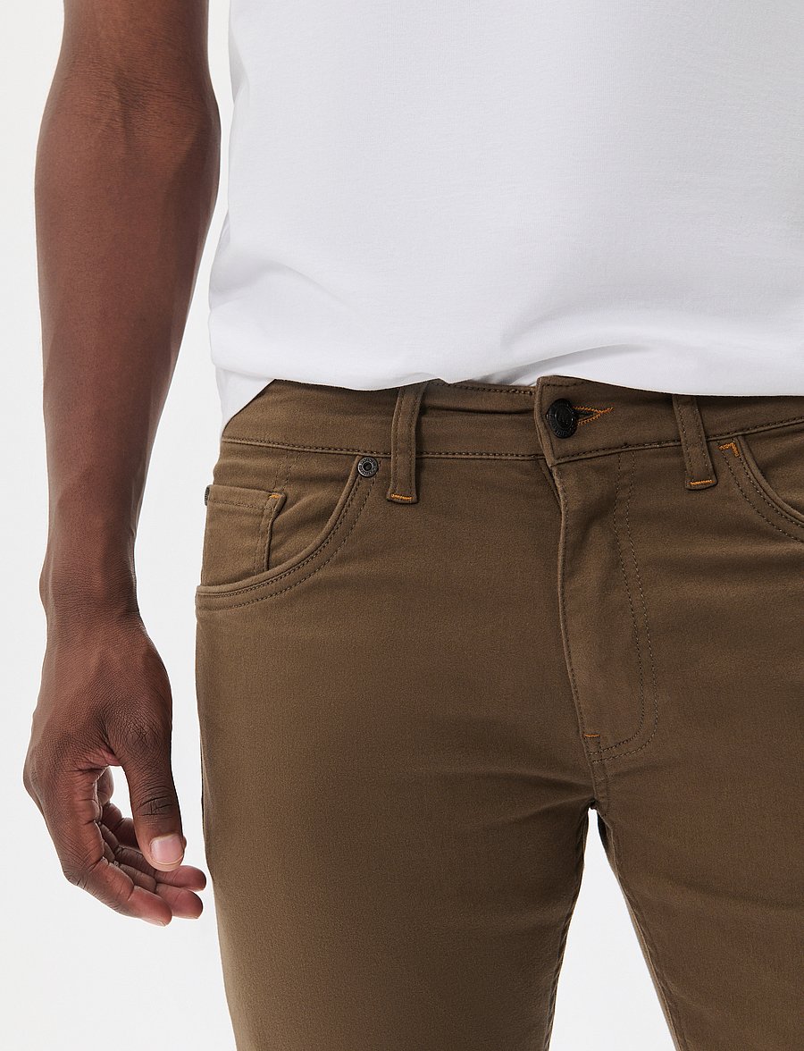 Matinique - MApete - slim jeans - brown soil - 5