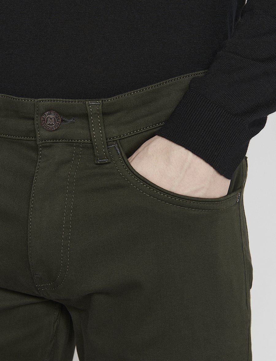 Matinique - MApete - slim-fit jeans - dark forest - 5