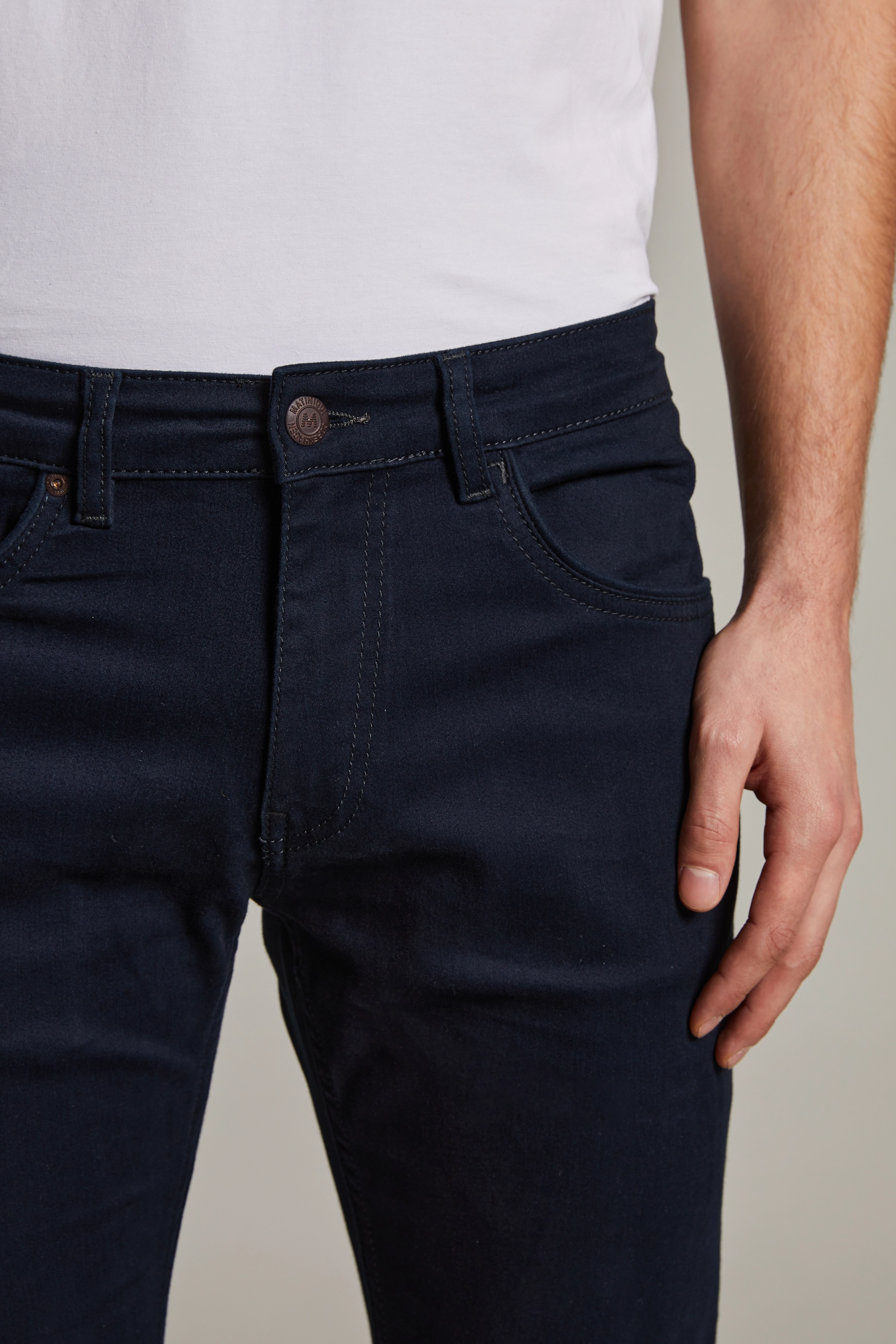 Matinique - MApete - trousers & jeans - dark navy - 5