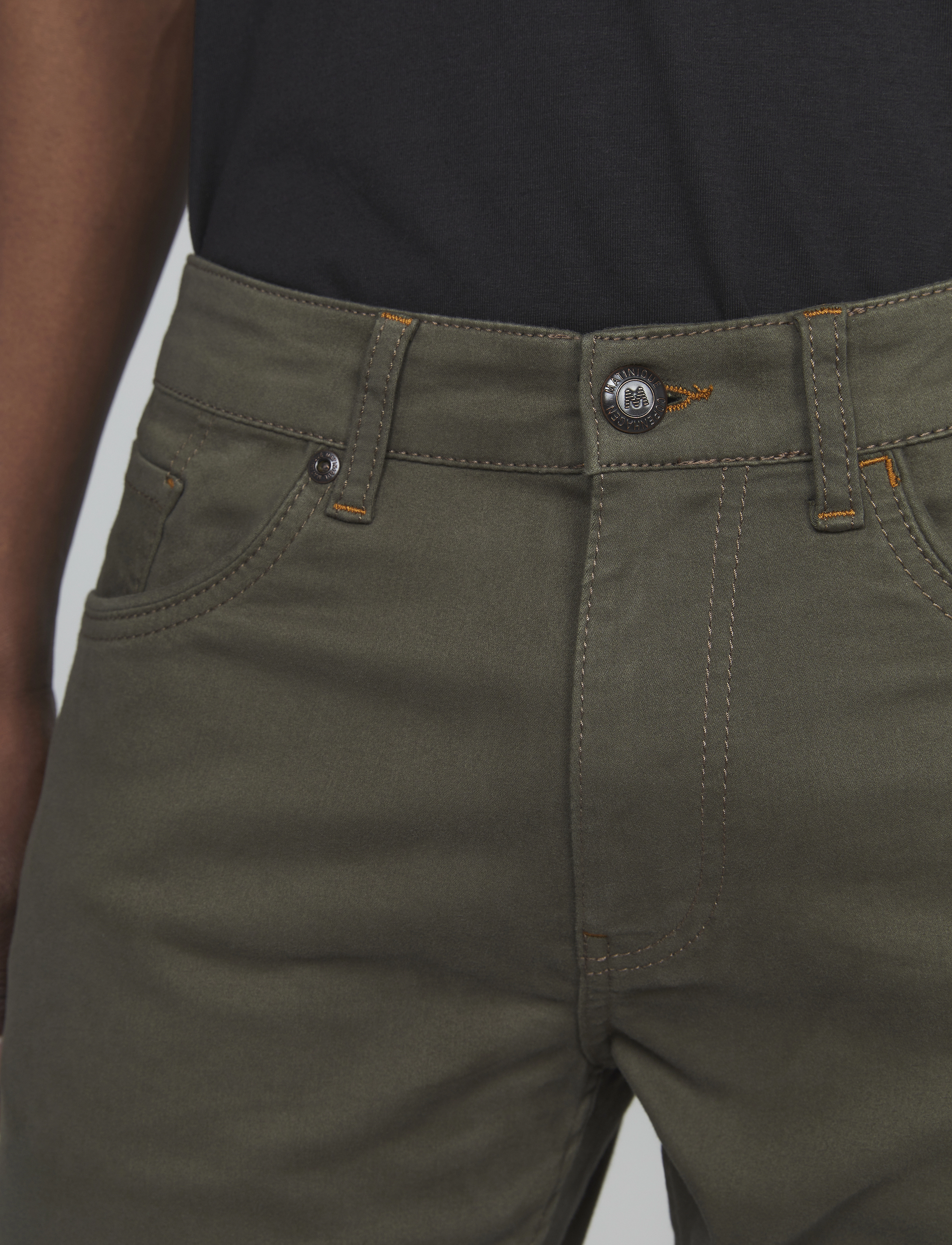 Matinique - MApete - trousers & jeans - olive night - 4