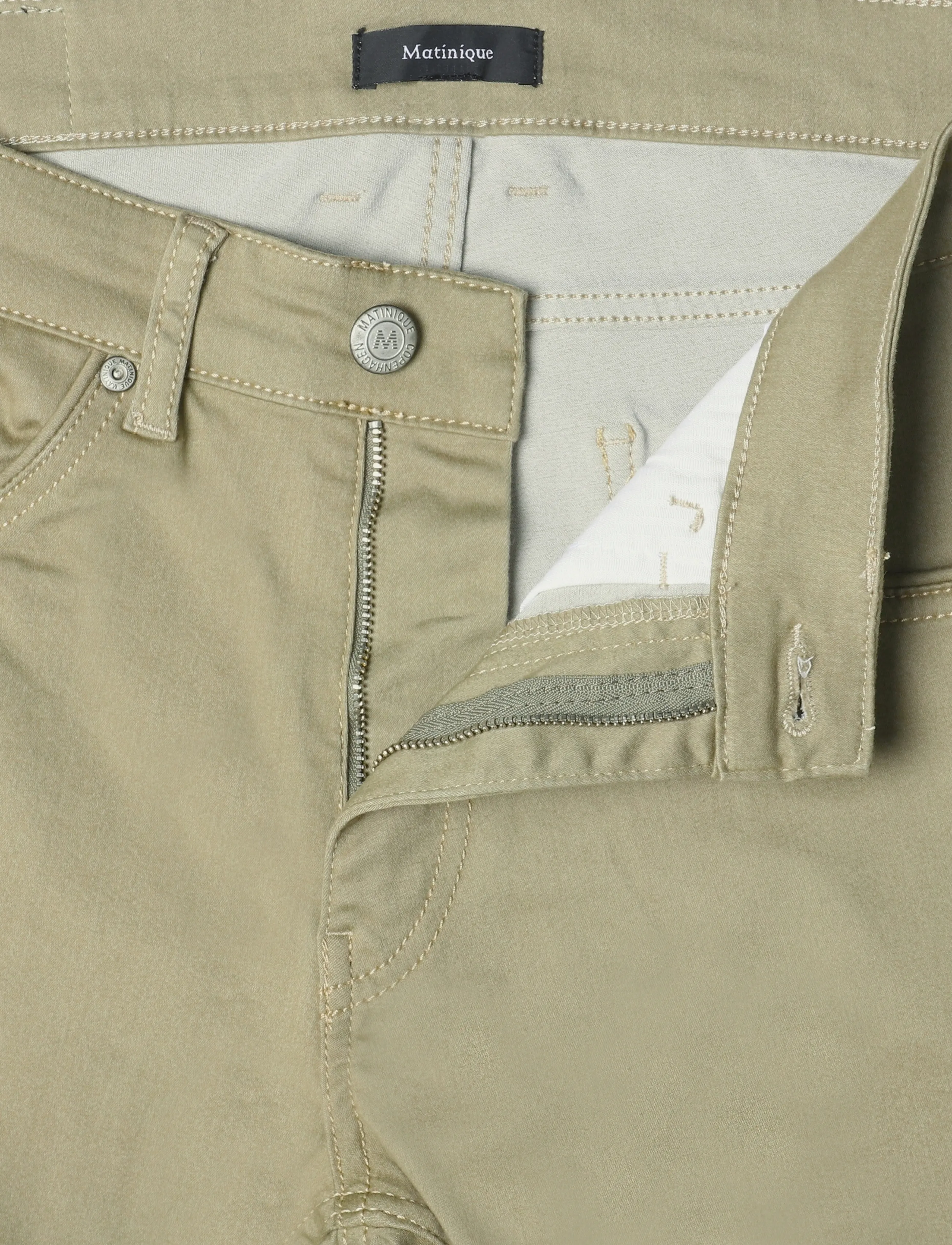 Matinique - MApete - slim-fit jeans - silver sage - 3