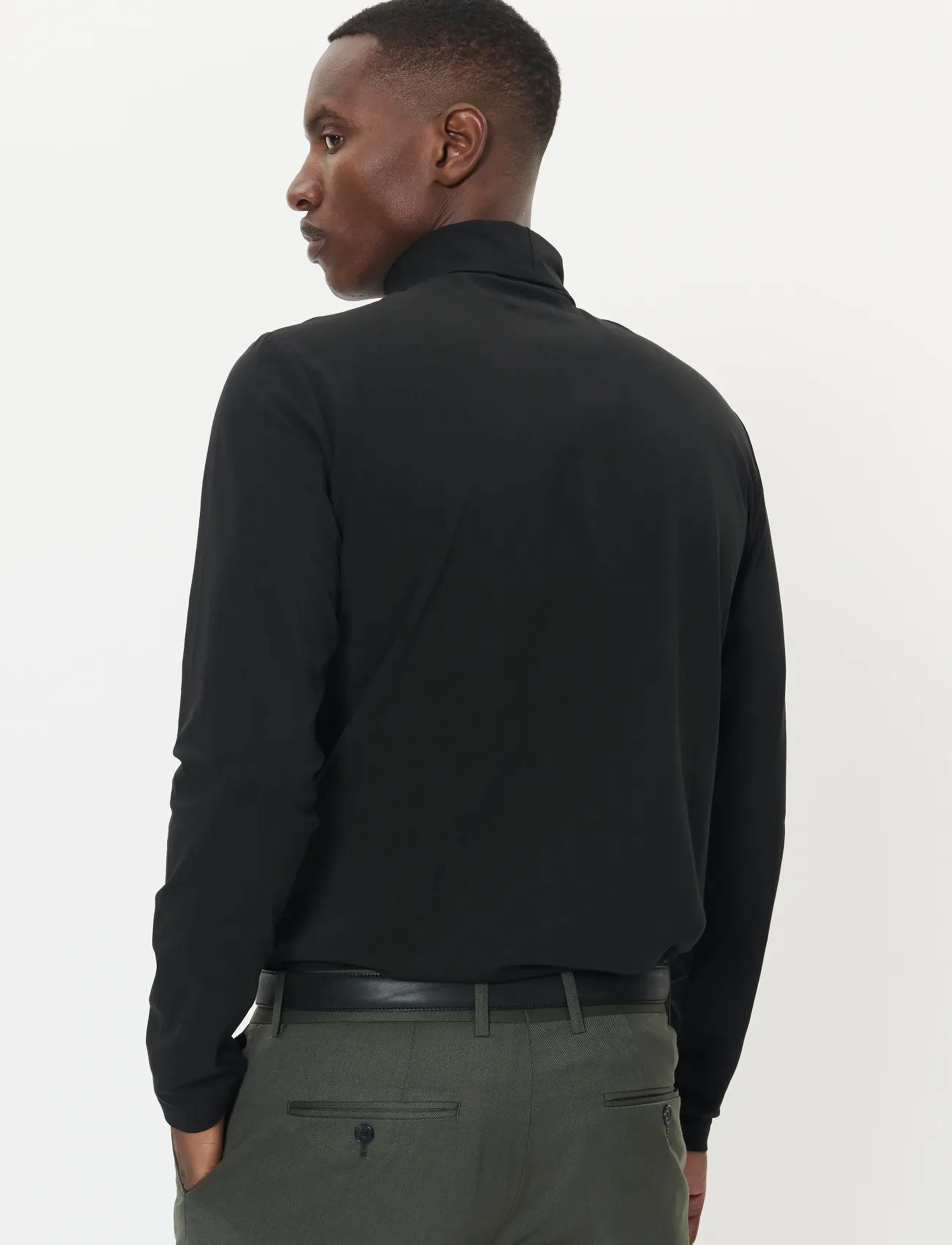 Matinique - MAjoseph ls - långärmade t-shirts - black - 4