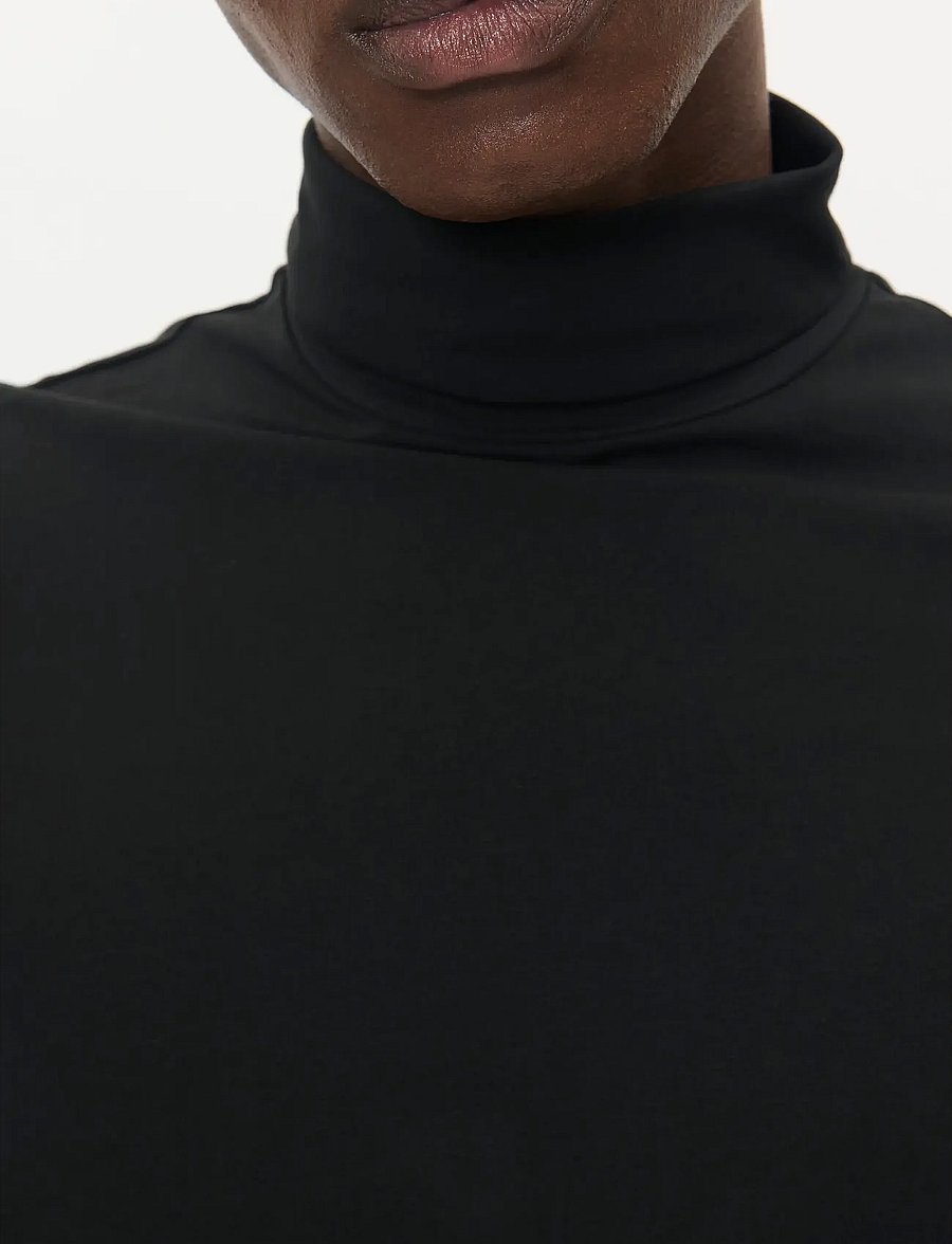 Matinique - MAjoseph ls - långärmade t-shirts - black - 5