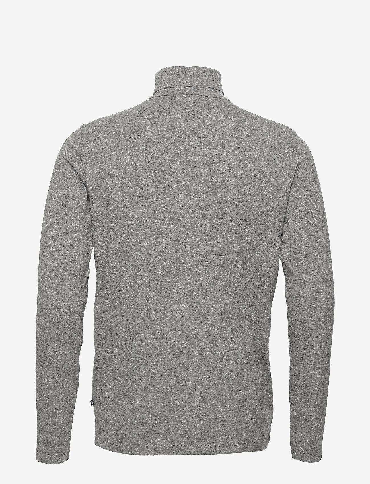 Matinique - MAjoseph ls - basic t-shirts - medium grey melange - 1