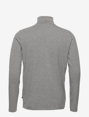 Matinique - MAjoseph ls - basic t-shirts - medium grey melange - 1
