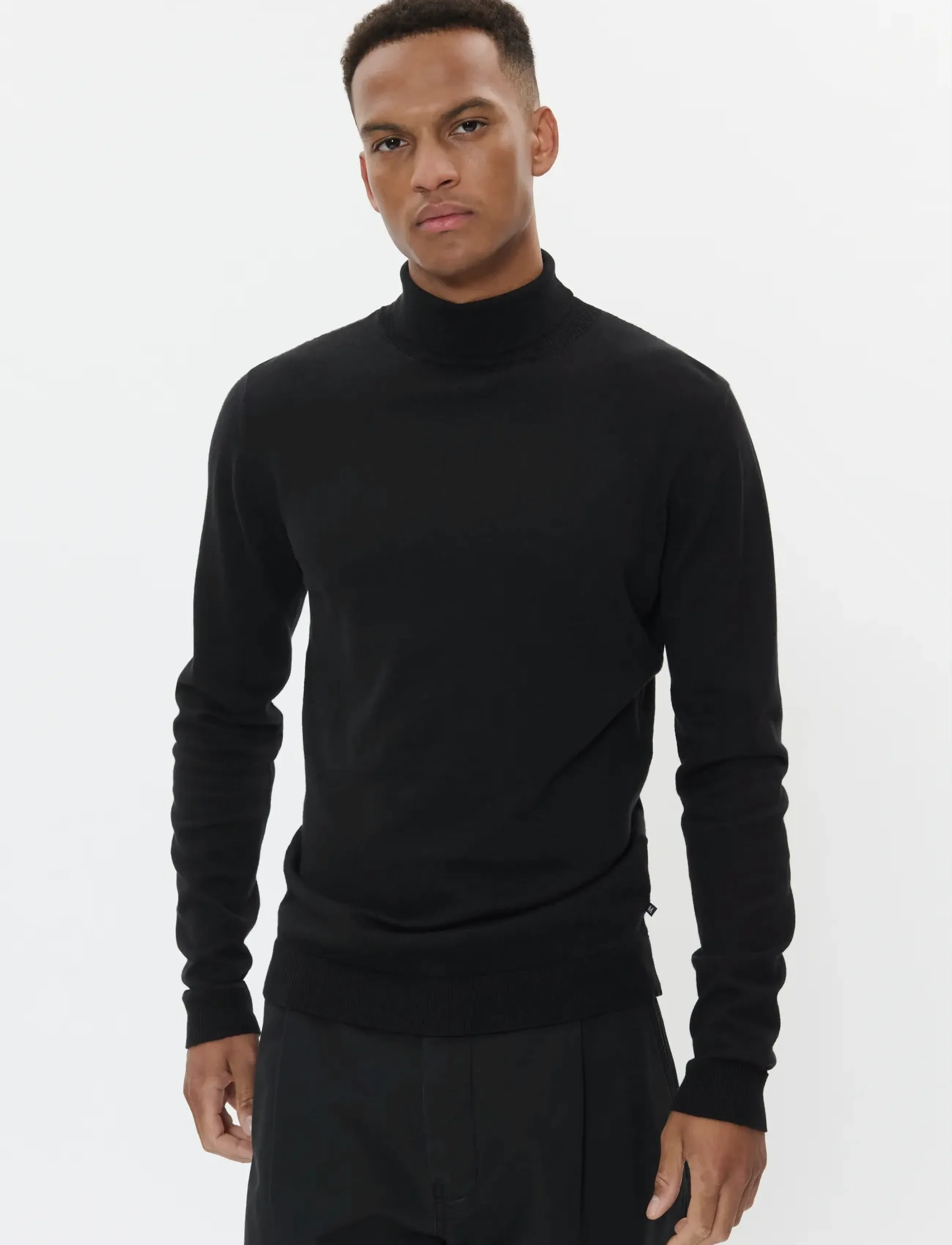 Matinique MAparcusman - Strickmode - BLACK / black