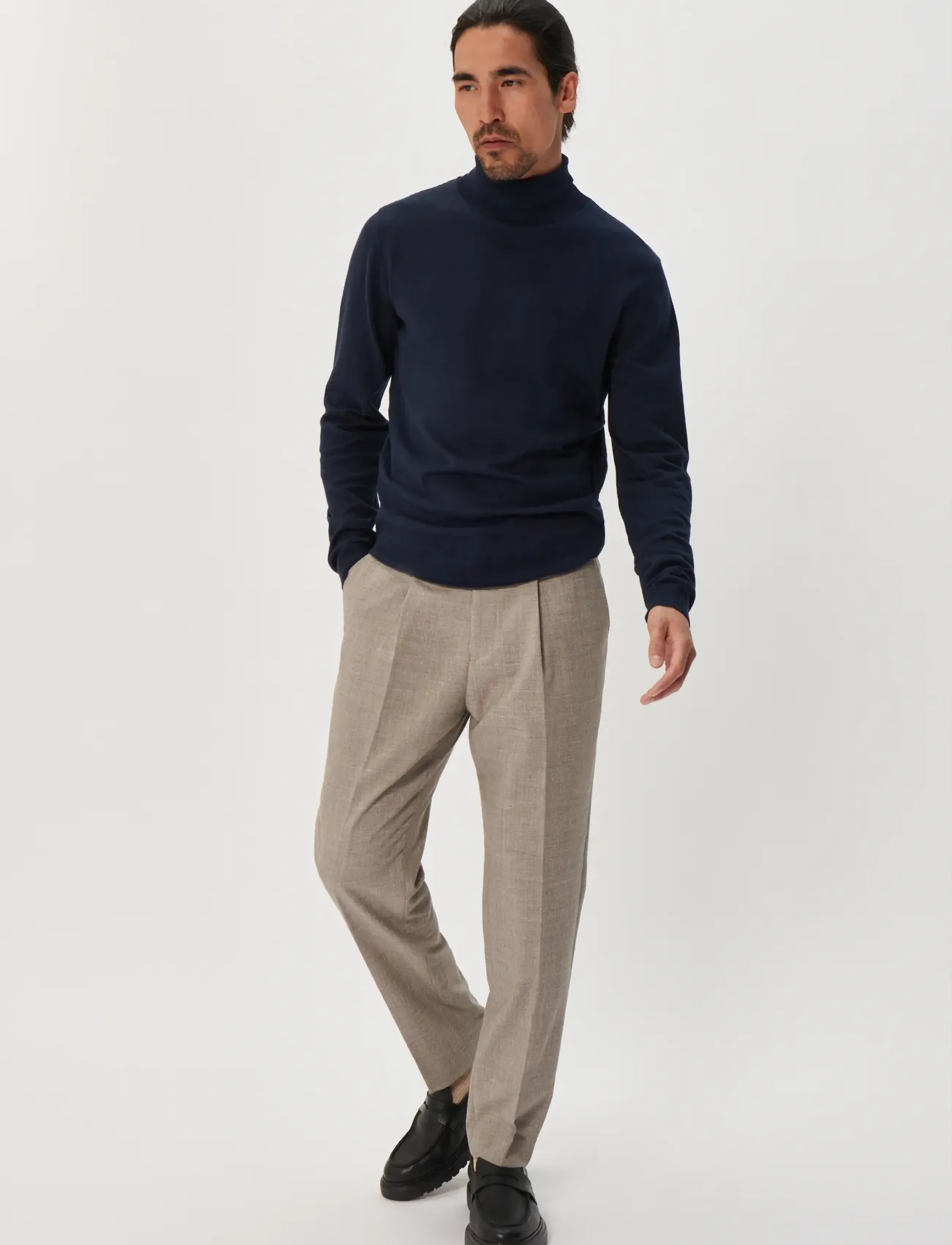 Matinique - MAparcusman - rollkragen - dark navy - 3