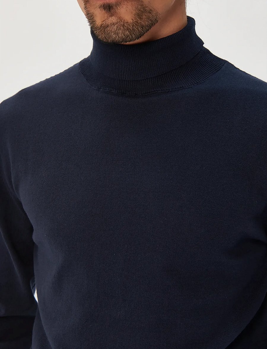 Matinique - MAparcusman - rollkragen - dark navy - 5