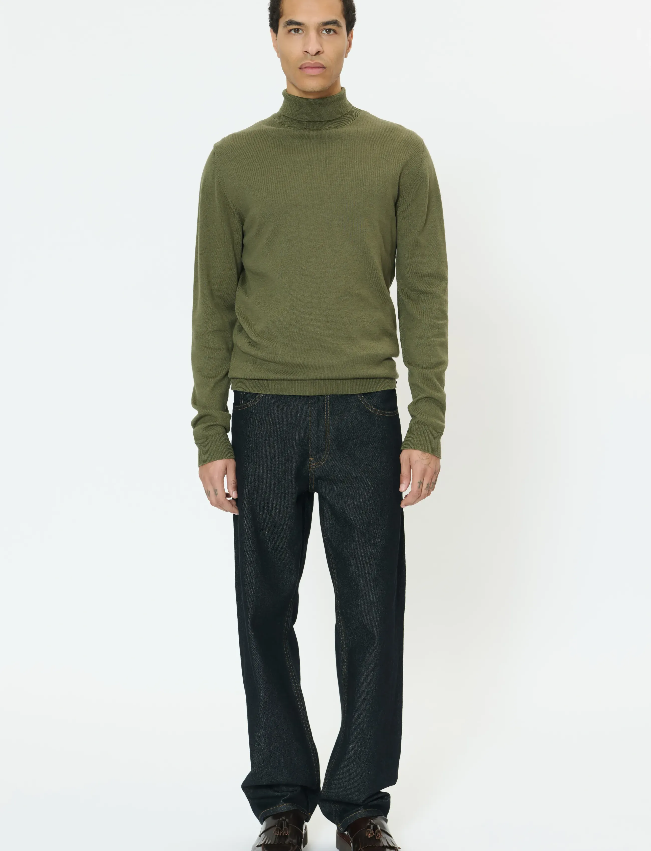 Matinique - MAparcusman - turtlenecks - olive night - 3