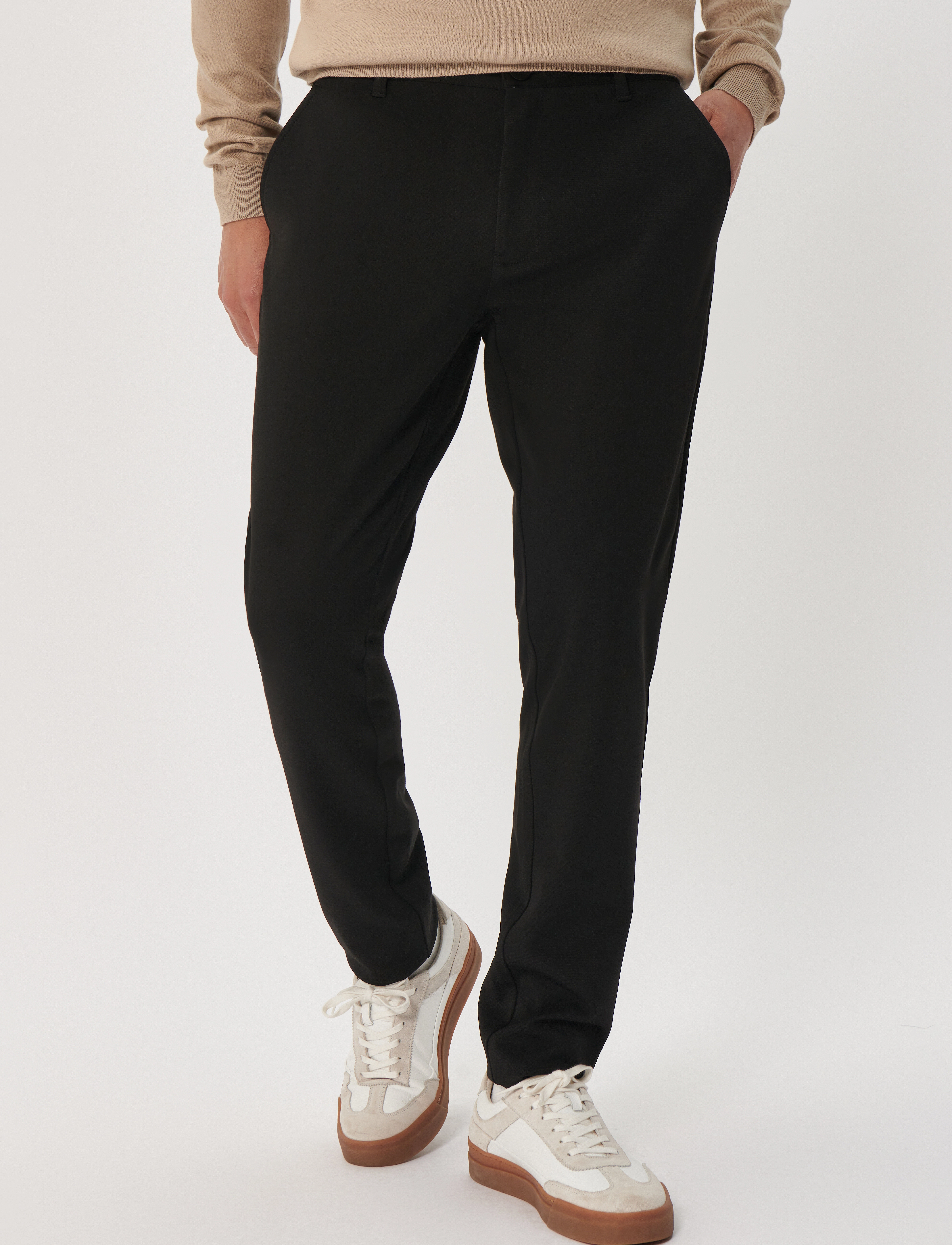 Matinique MAjens Pants - Rennot housut - BLACK / black