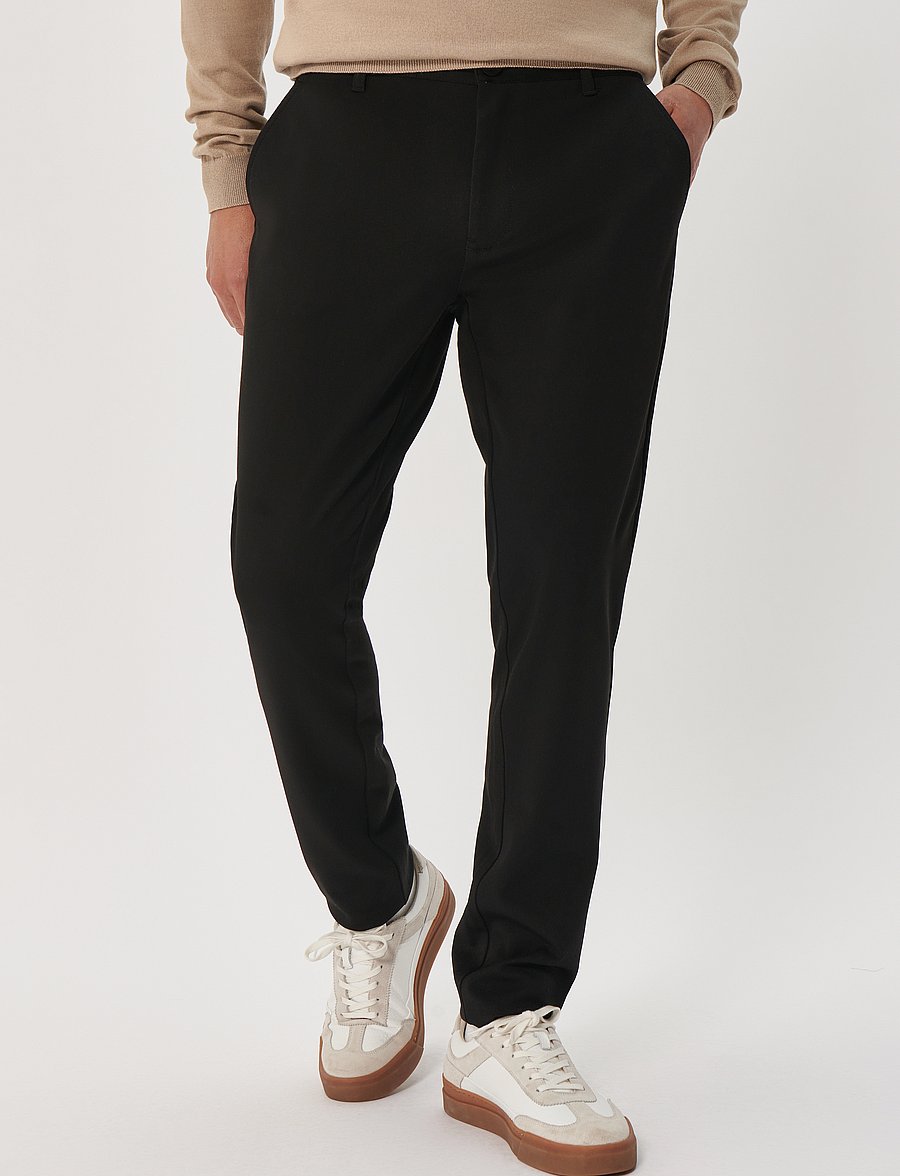 Matinique - MAjens Pants - vabaajapüksid - black - 0