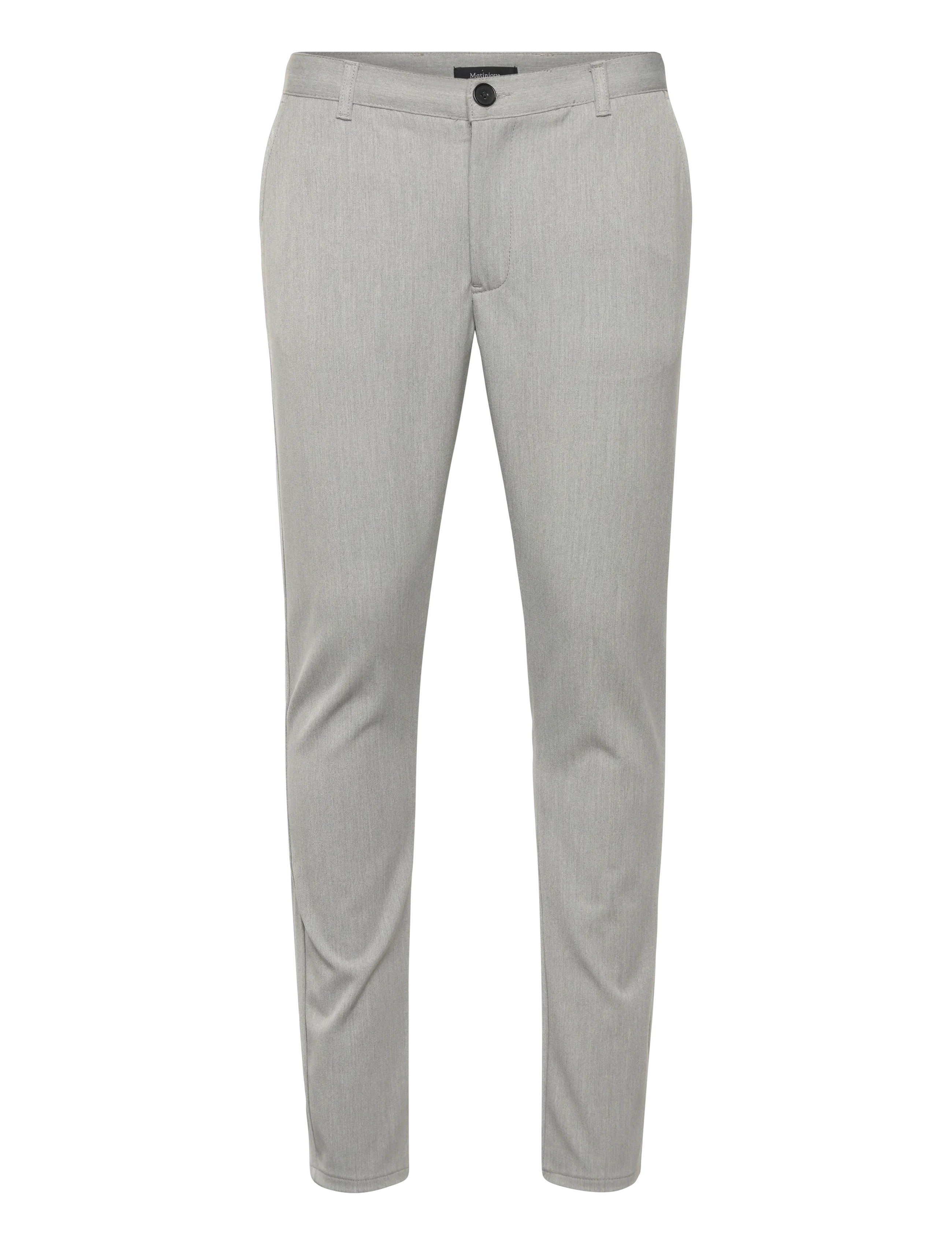 Matinique MAjens Pants - Casual bukser - LIGHT GREY MELANGE / grey