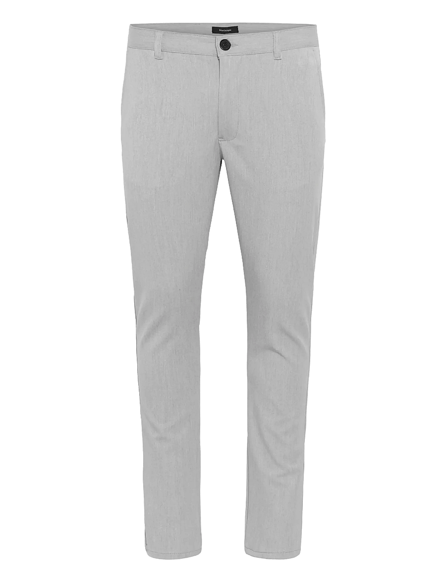 Matinique - MAjens Pants - vabaajapüksid - light grey melange - 1