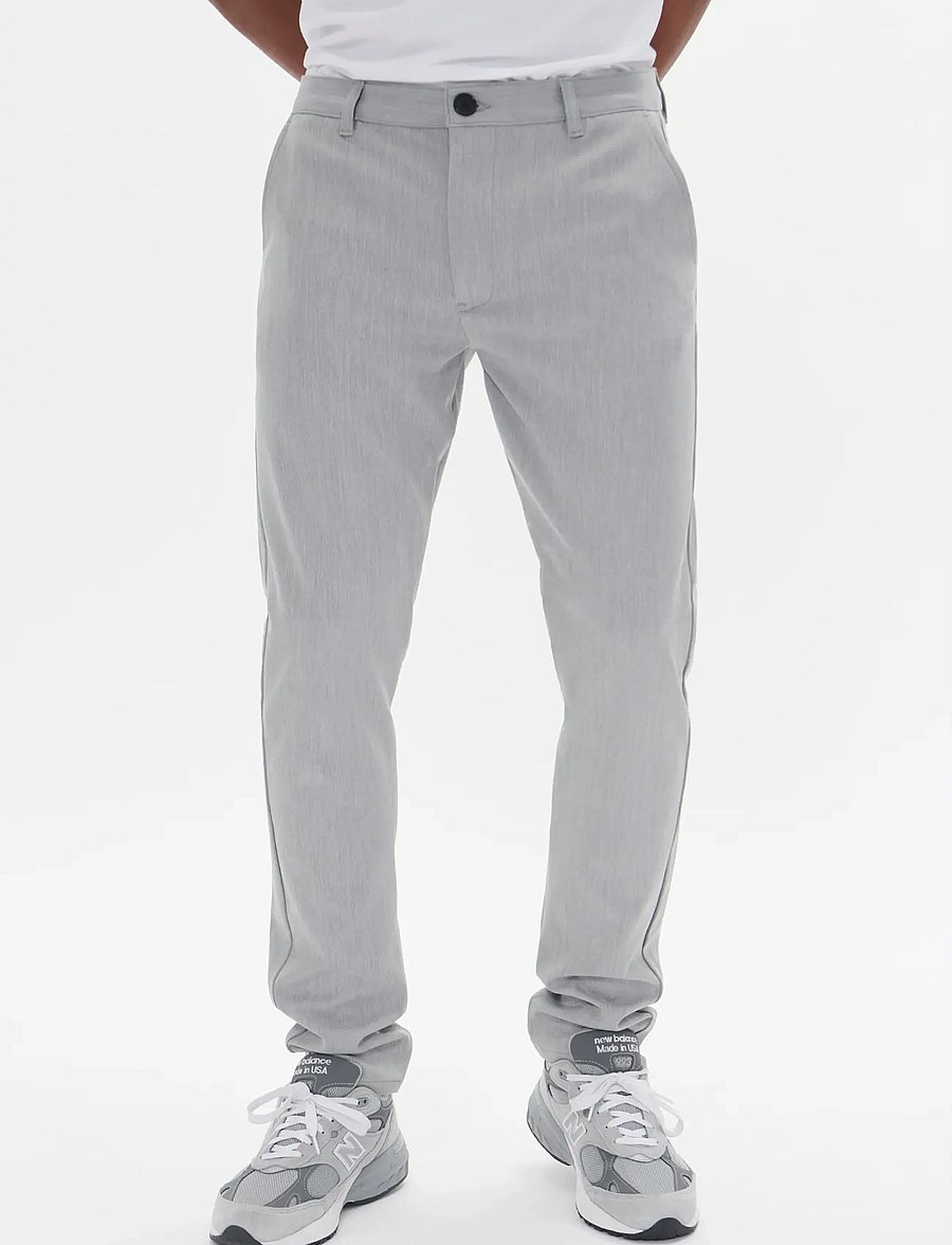 Matinique - MAjens Pants - vabaajapüksid - light grey melange - 0