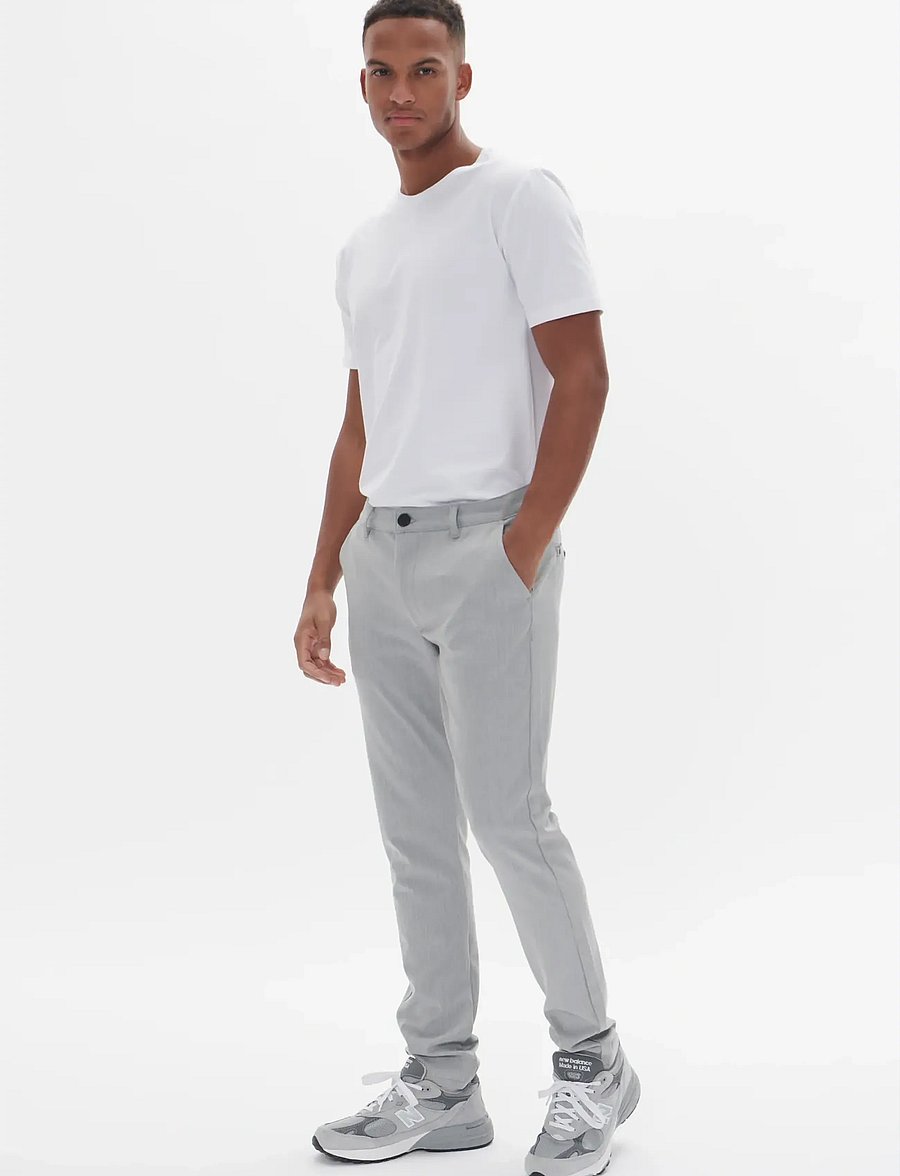 Matinique - MAjens Pants - vabaajapüksid - light grey melange - 3