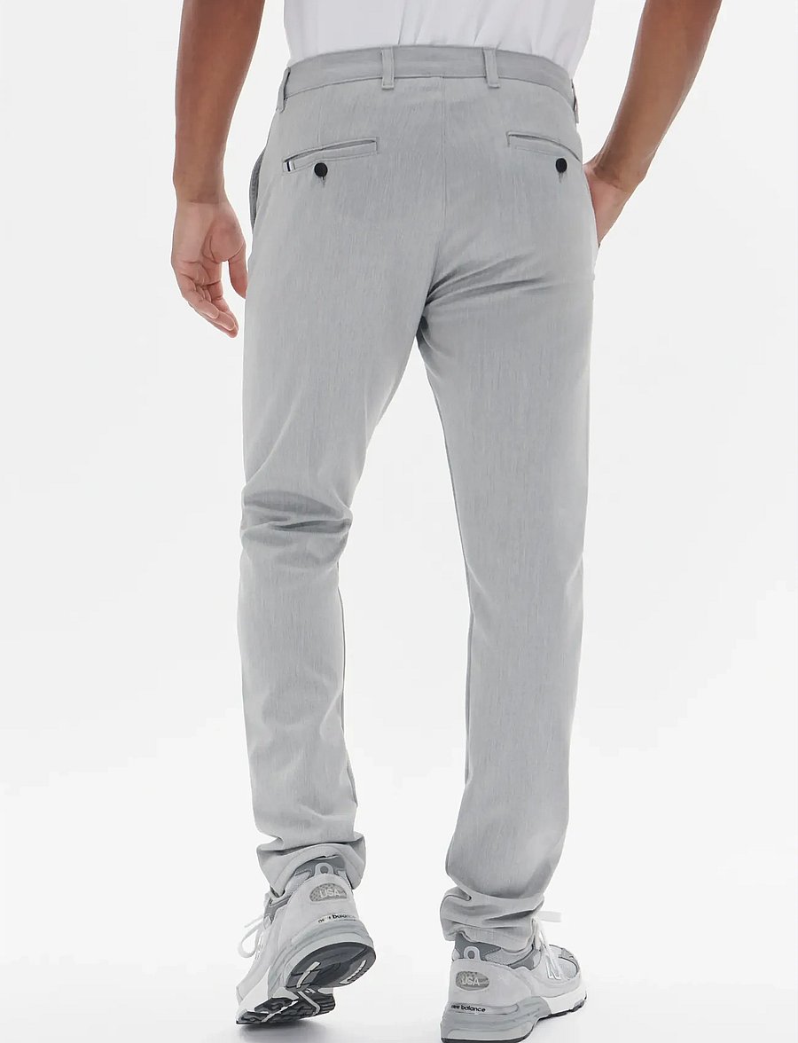 Matinique - MAjens Pants - vabaajapüksid - light grey melange - 4