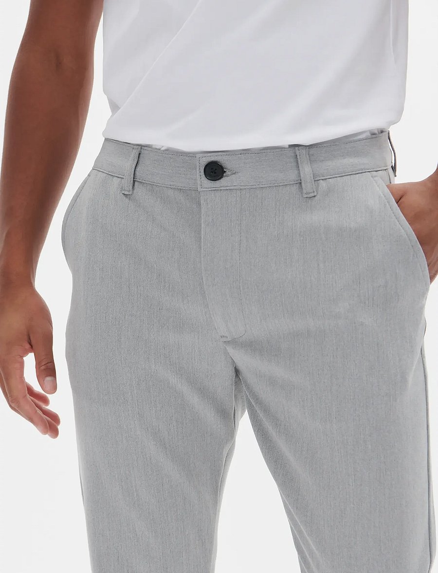 Matinique - MAjens Pants - vabaajapüksid - light grey melange - 5