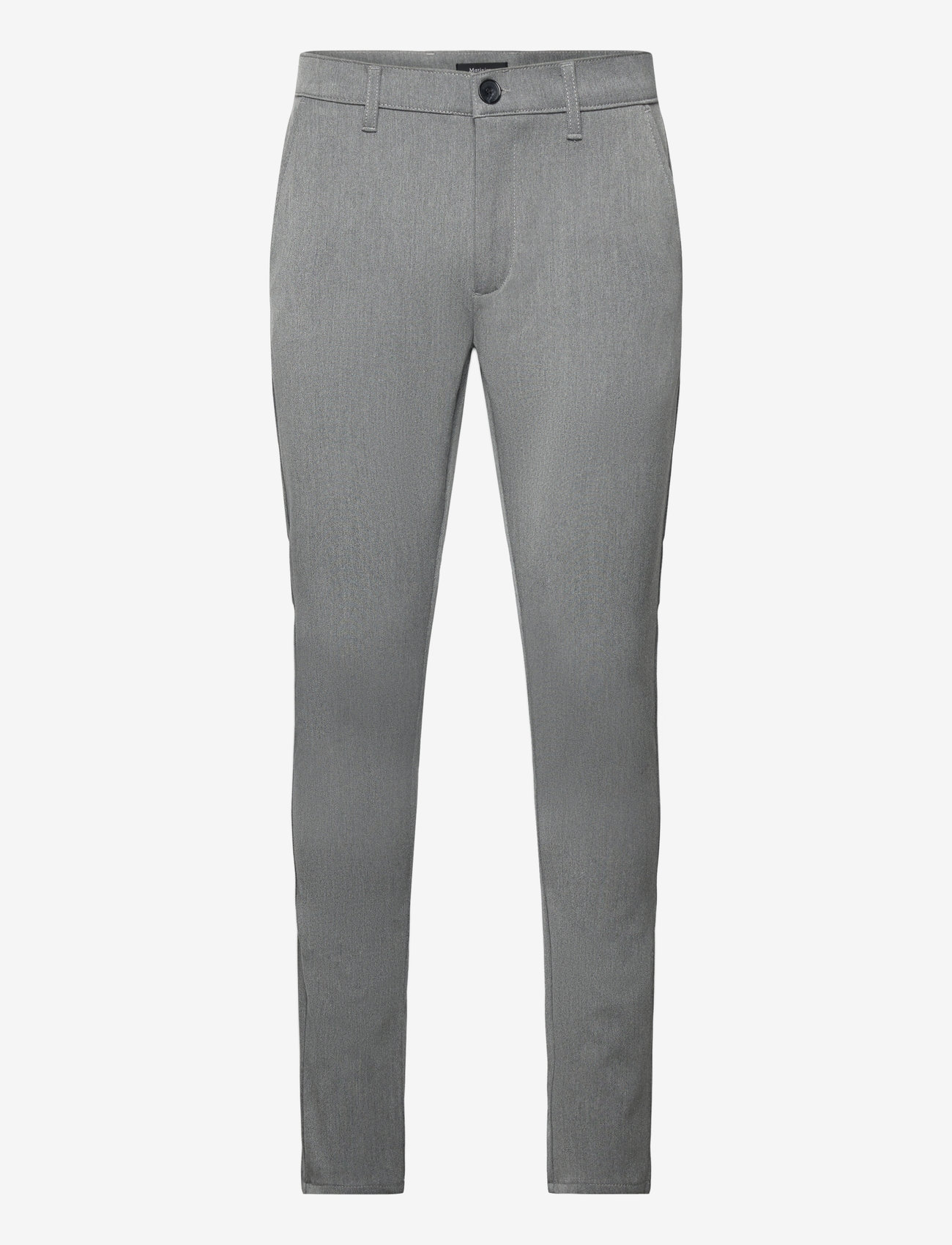 Matinique - MAjens Pants - anzugshosen - medium grey melange - 1