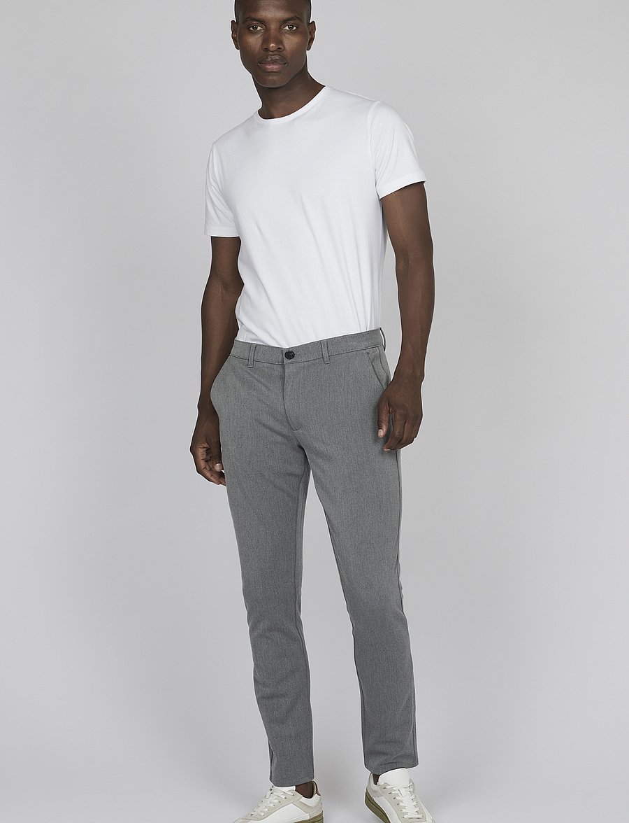 Matinique - MAjens Pants - casual bukser - medium grey melange - 3