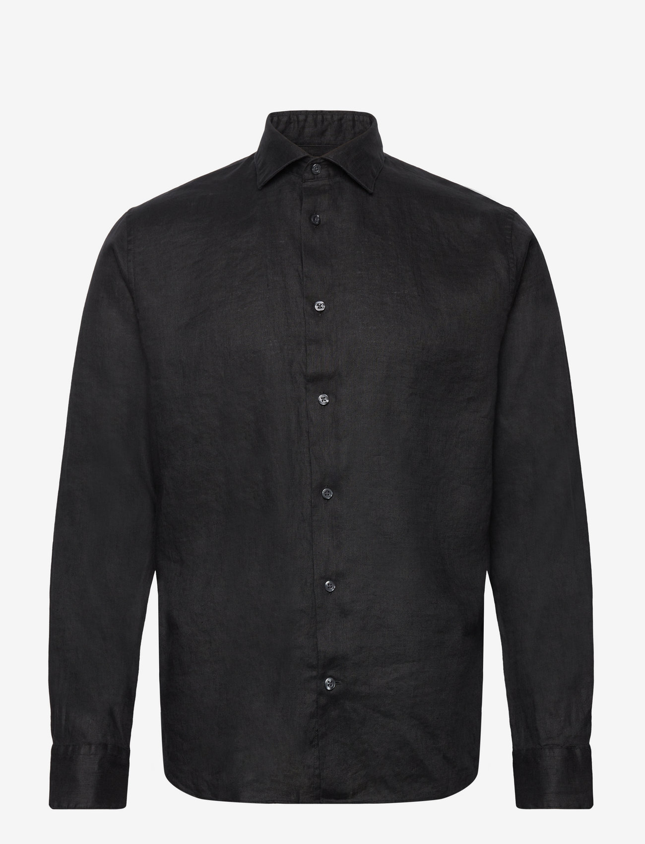 Matinique - MAmarc short - linen shirts - black - 0