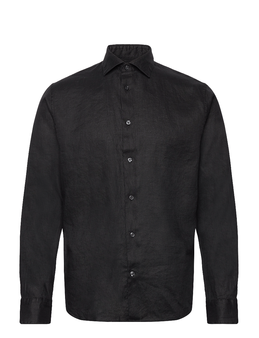 Matinique - MAmarc short - leinenhemden - black - 1