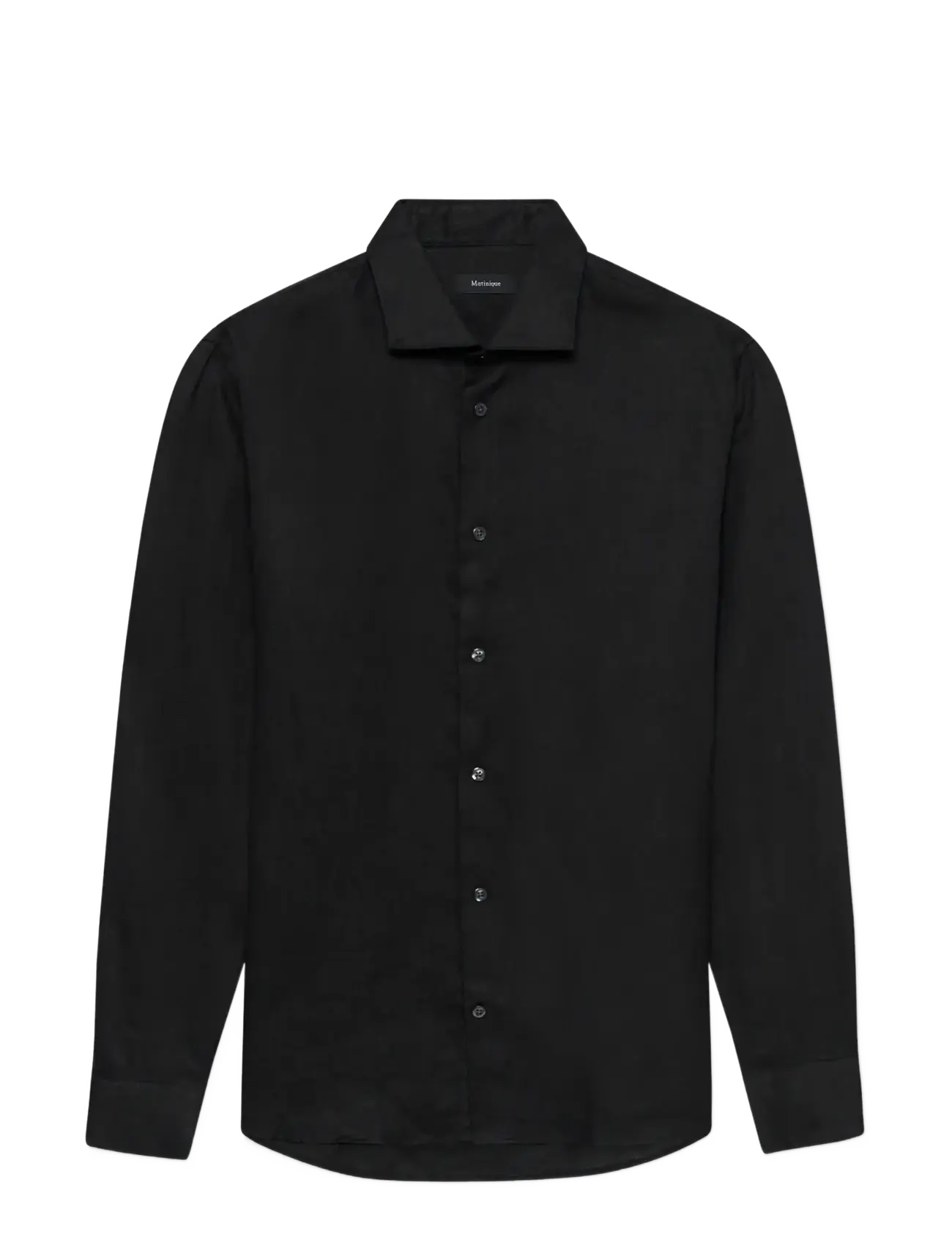 Matinique - MAmarc short - leinenhemden - black - 1