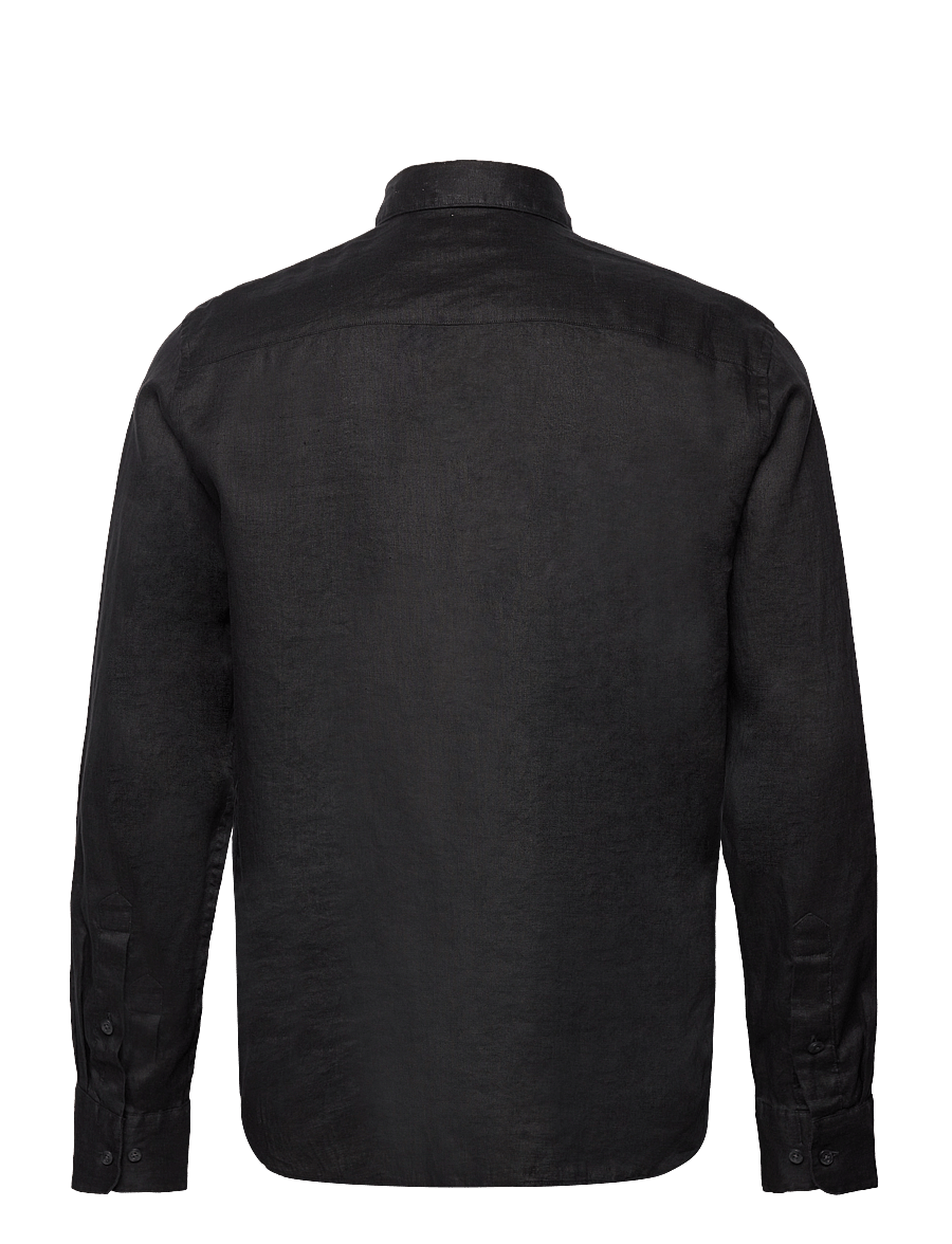 Matinique - MAmarc short - leinenhemden - black - 2