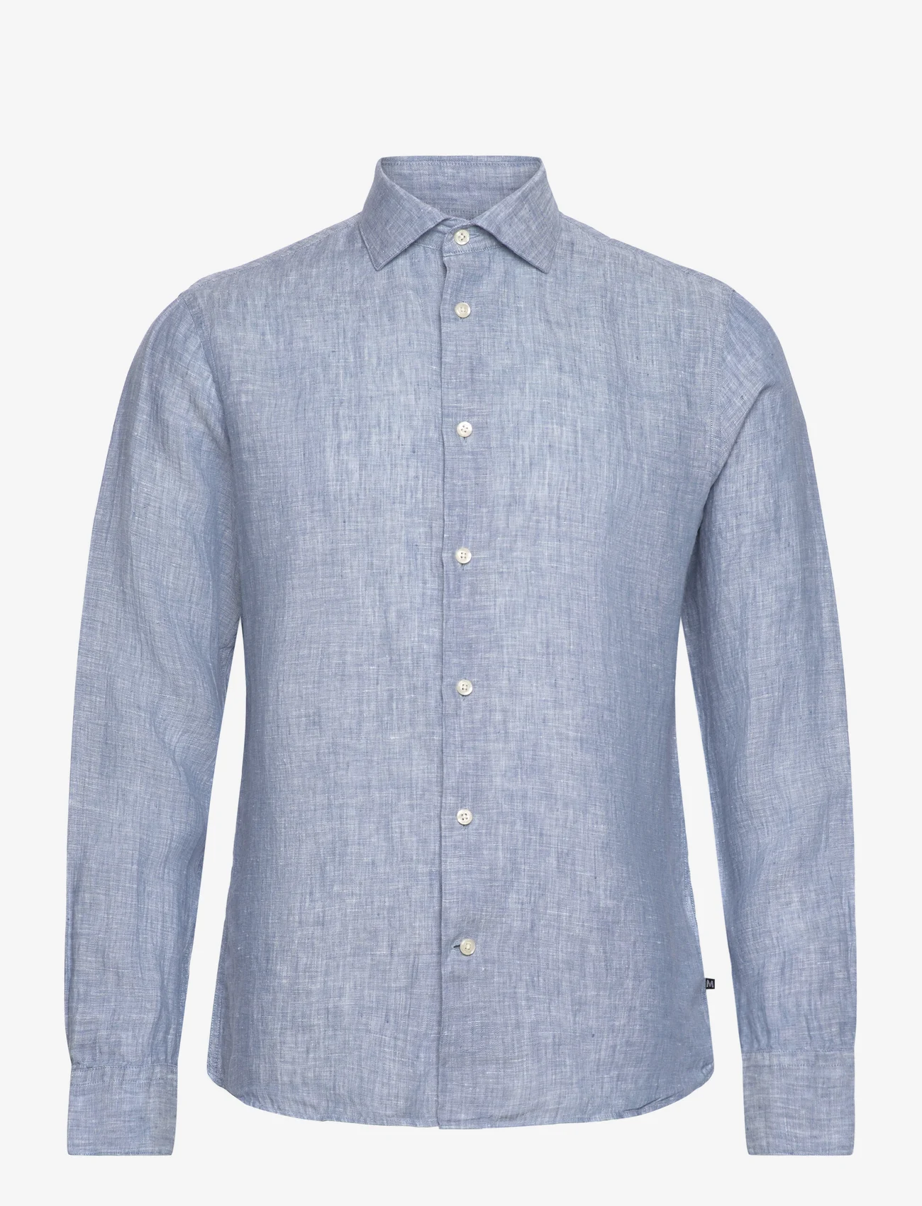 Matinique - MAmarc short - lininiai marškiniai - captain's blue - 0