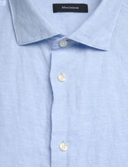 Matinique - MAmarc short - linen shirts - chambray blue - 6