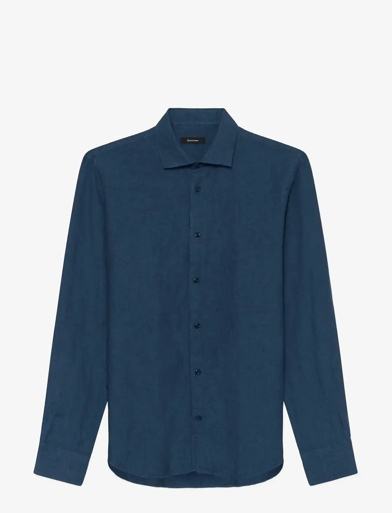 Matinique - MAmarc short - hørskjorter - dark navy - 1