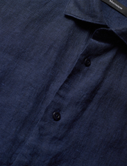Matinique - MAmarc short - linen shirts - dark navy - 7