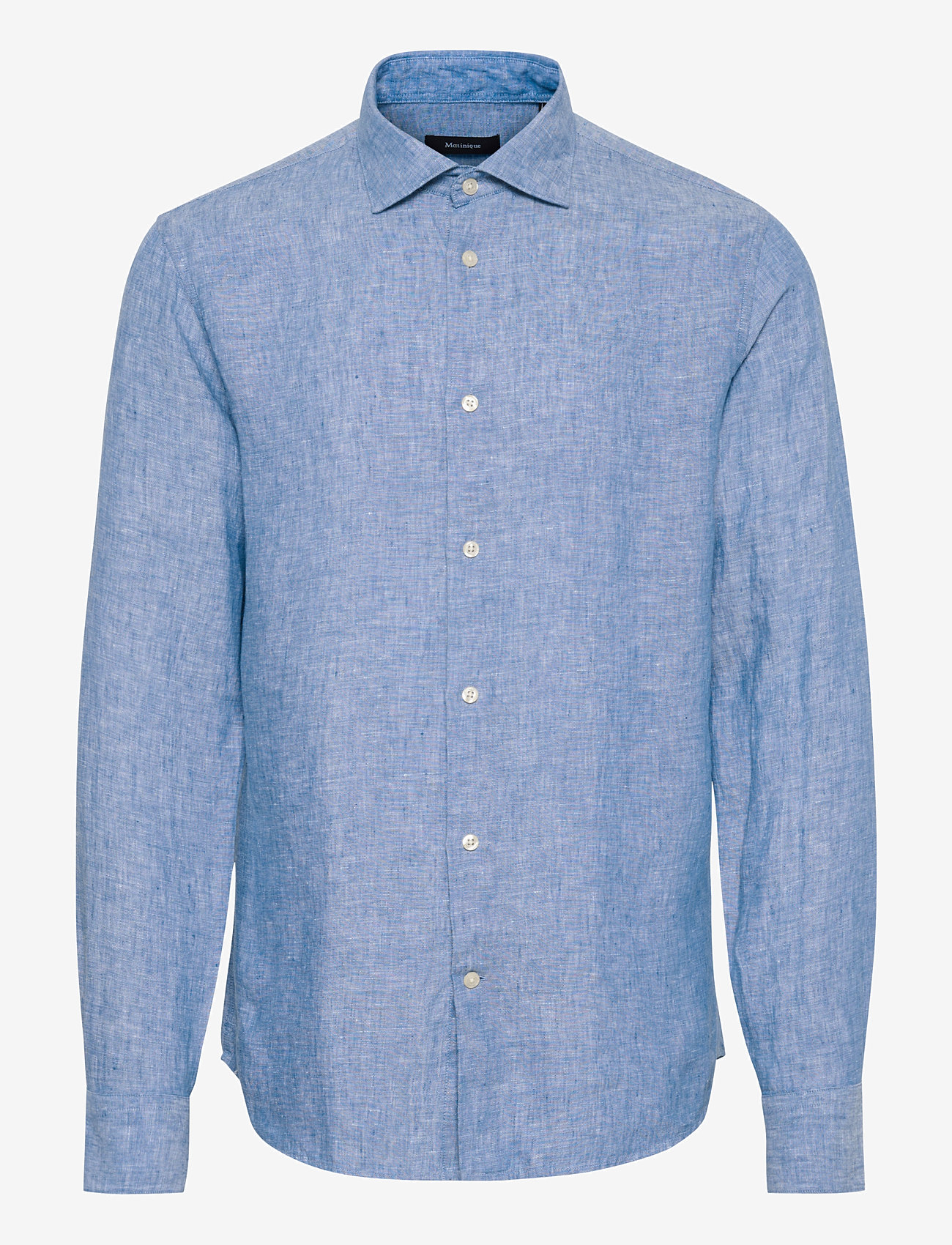 Matinique - MAmarc short - hørskjorter - dÉja vu blue - 1