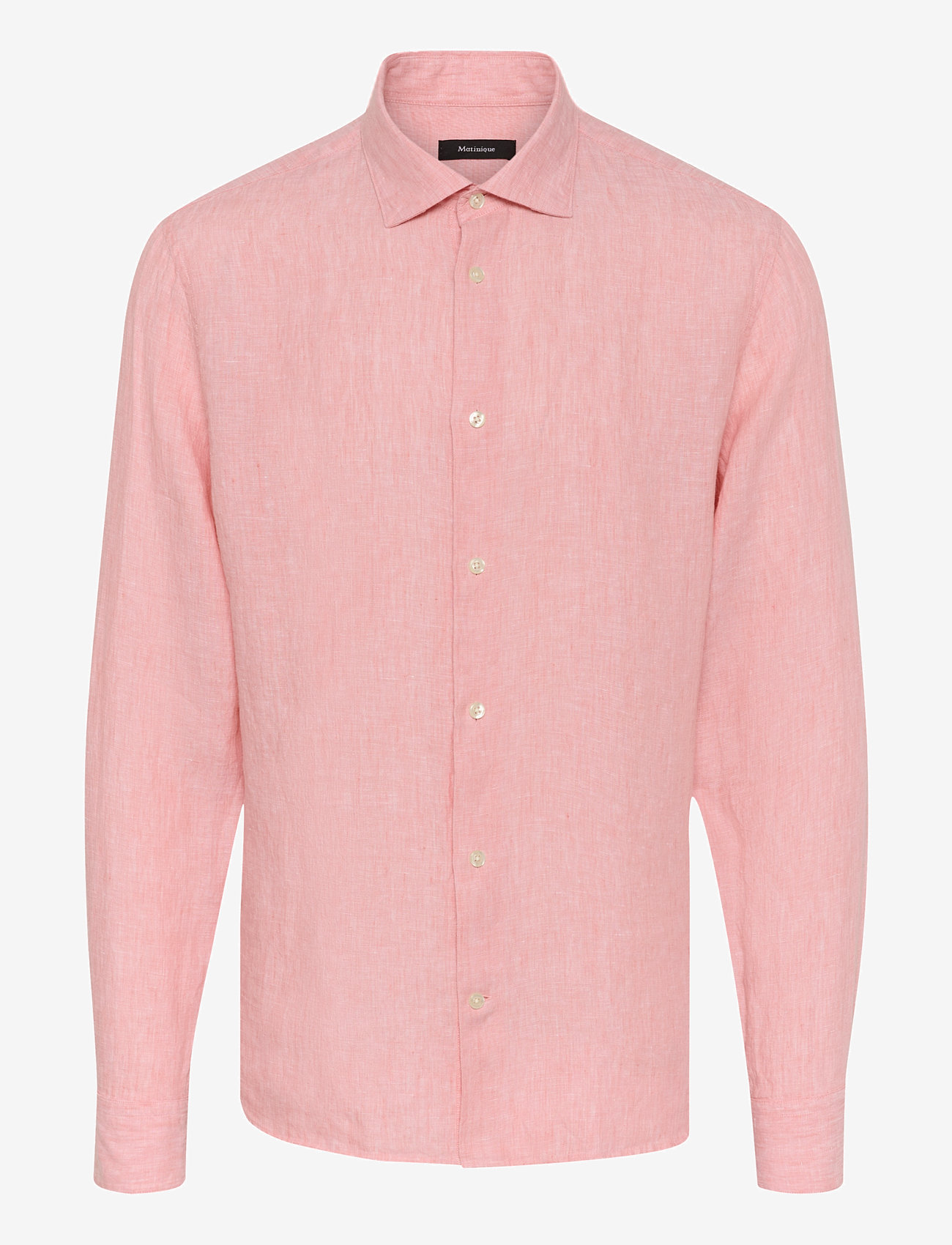 Matinique - MAmarc short - hørskjorter - geranium pink - 1