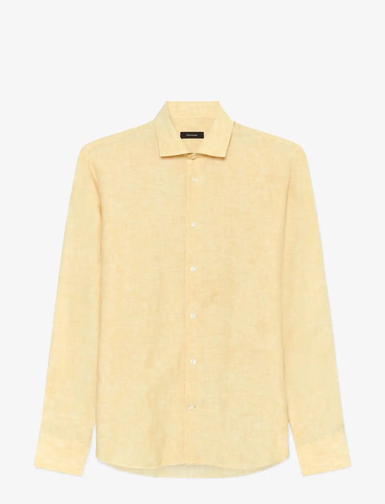 Matinique - MAmarc short - leinenhemden - golden cream - 1