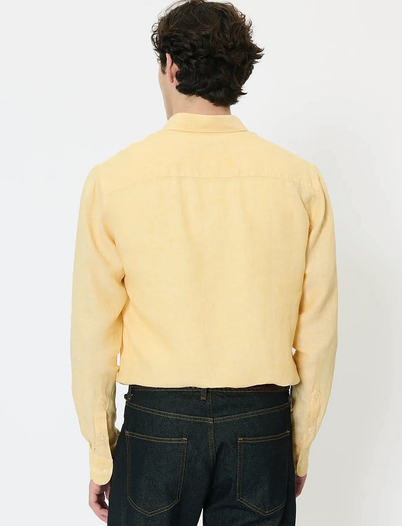 Matinique - MAmarc short - leinenhemden - golden cream - 3