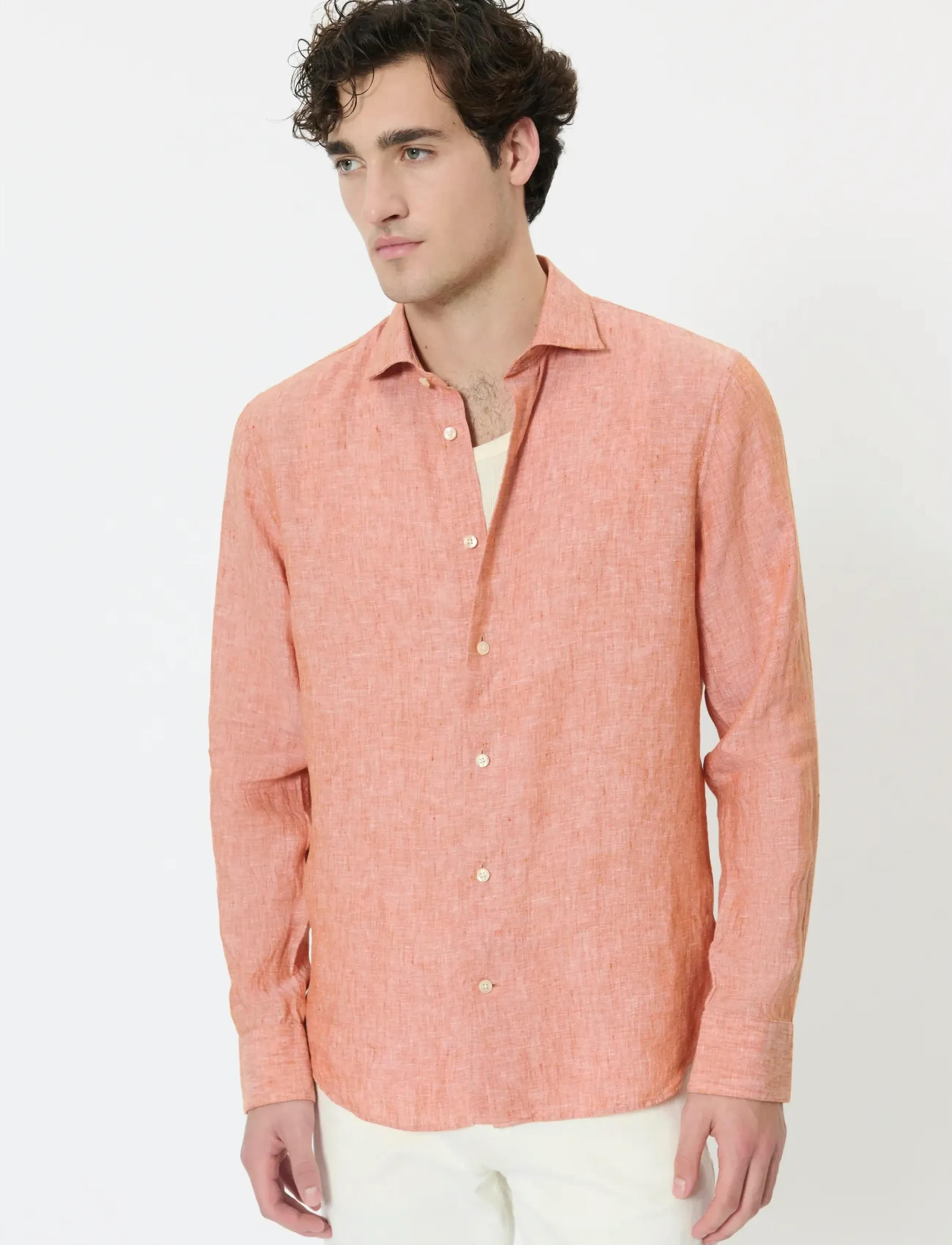 Matinique MAmarc short - Casual skjorter - GOLD FLAME / orange