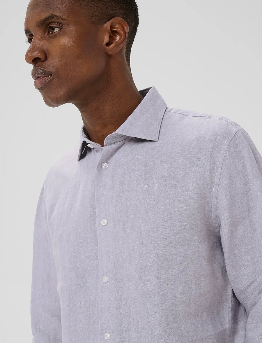 Matinique - MAmarc short - linased särgid - lavender aura - 3