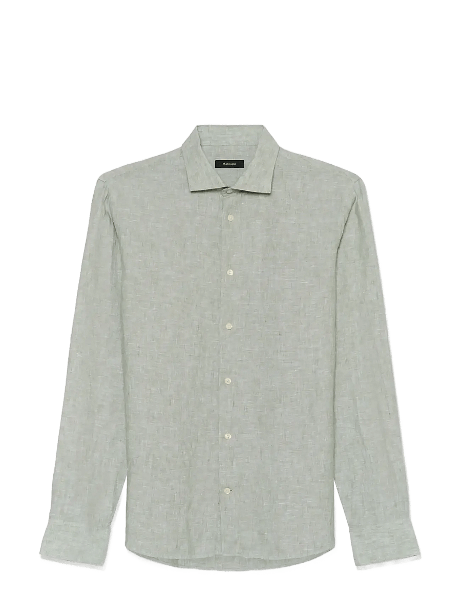 Matinique - MAmarc short - hørskjorter - sea spray - 1