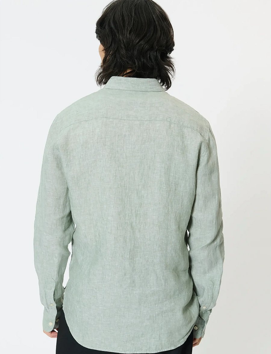 Matinique - MAmarc short - hørskjorter - sea spray - 3