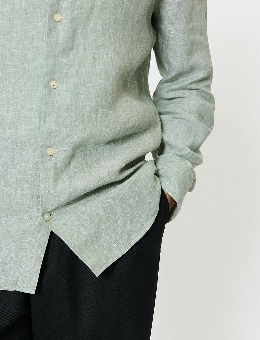 Matinique - MAmarc short - hørskjorter - sea spray - 4