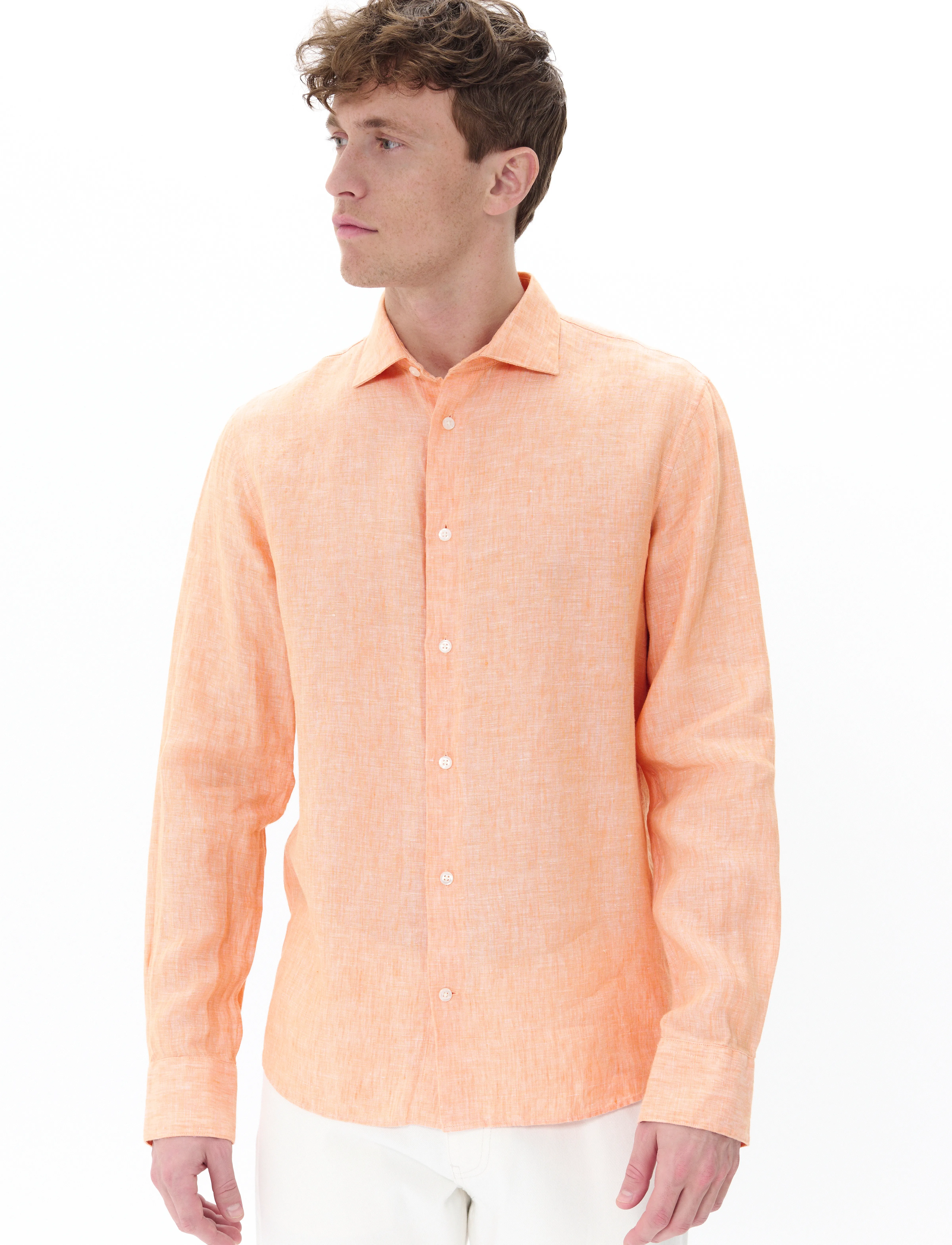 Matinique MAmarc short - Casual skjorter - SHELL CORAL / coral