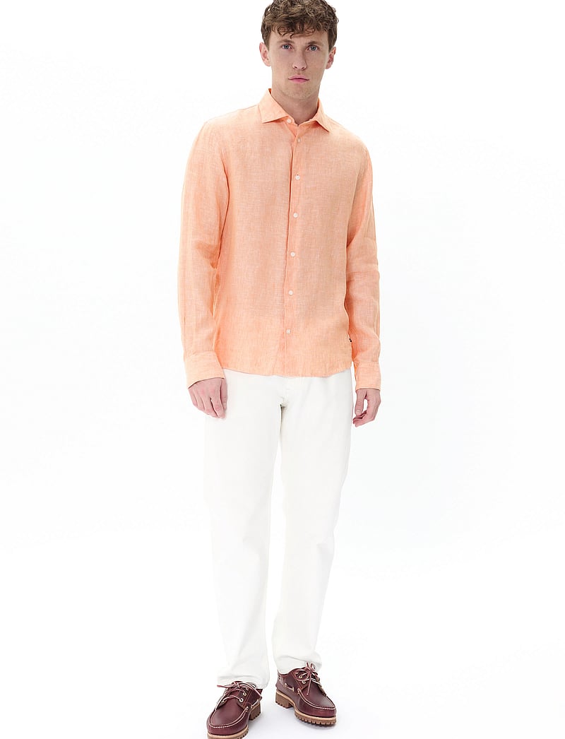 Matinique - MAmarc short - leinenhemden - shell coral - 2