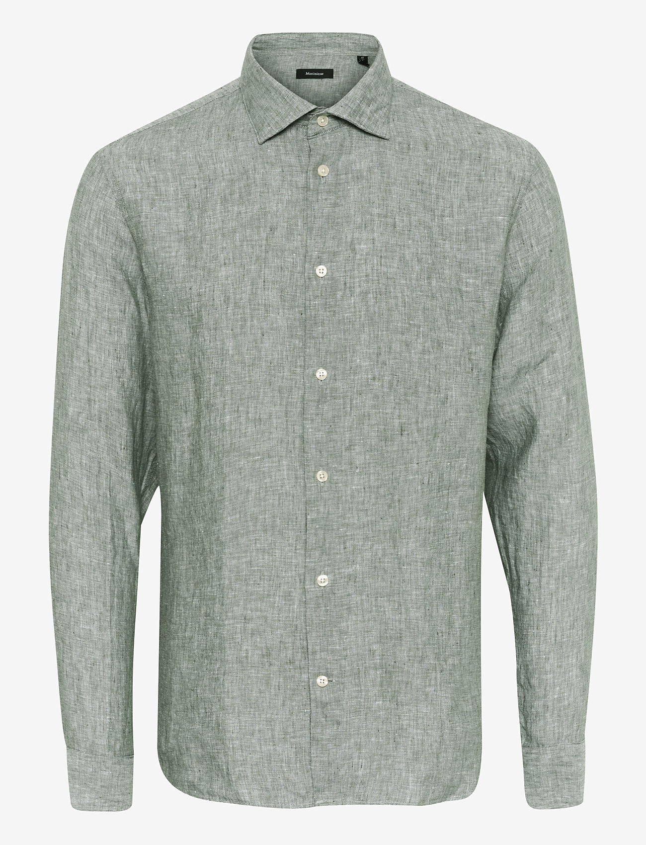 Matinique - MAmarc short - leinenhemden - thyme - 1