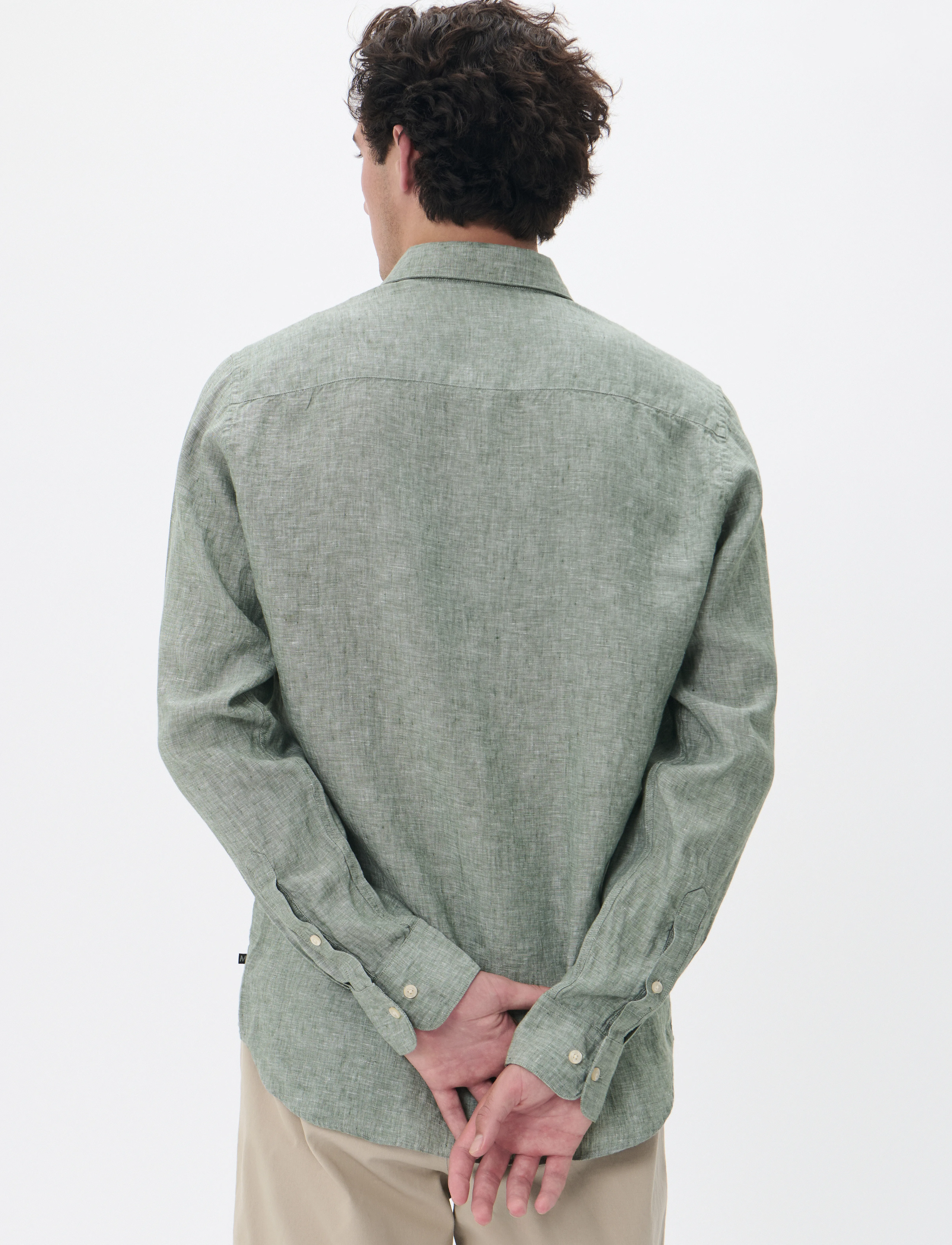 Matinique - MAmarc short - linneskjortor - thyme - 2