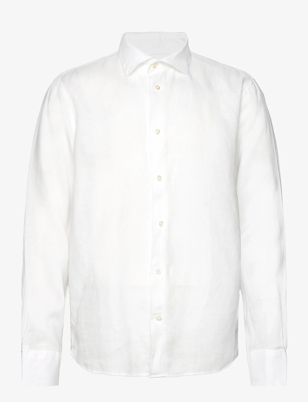 Matinique - MAmarc short - linen shirts - white - 0
