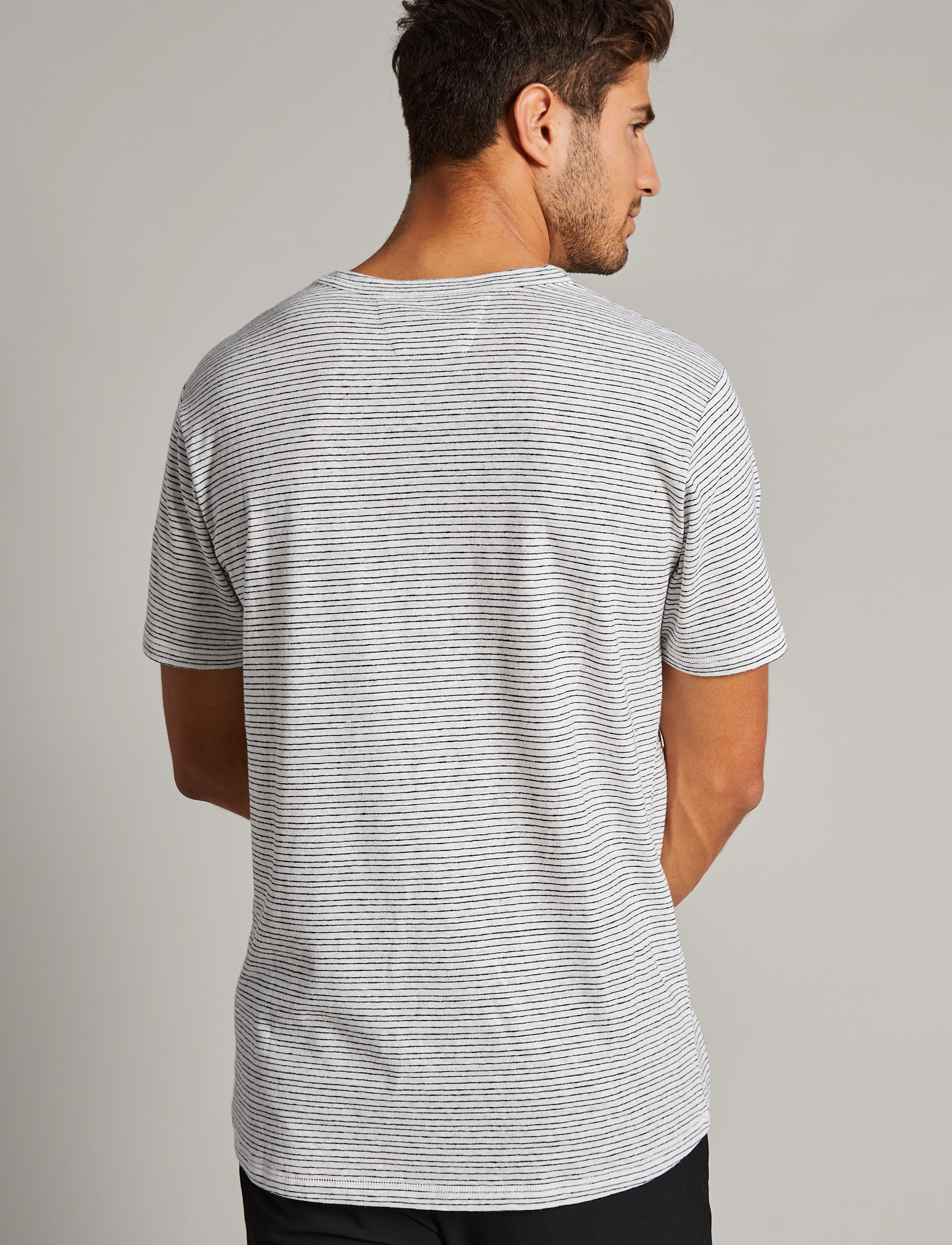 Matinique - MAcaspian Linen Stripe - broken white - 4