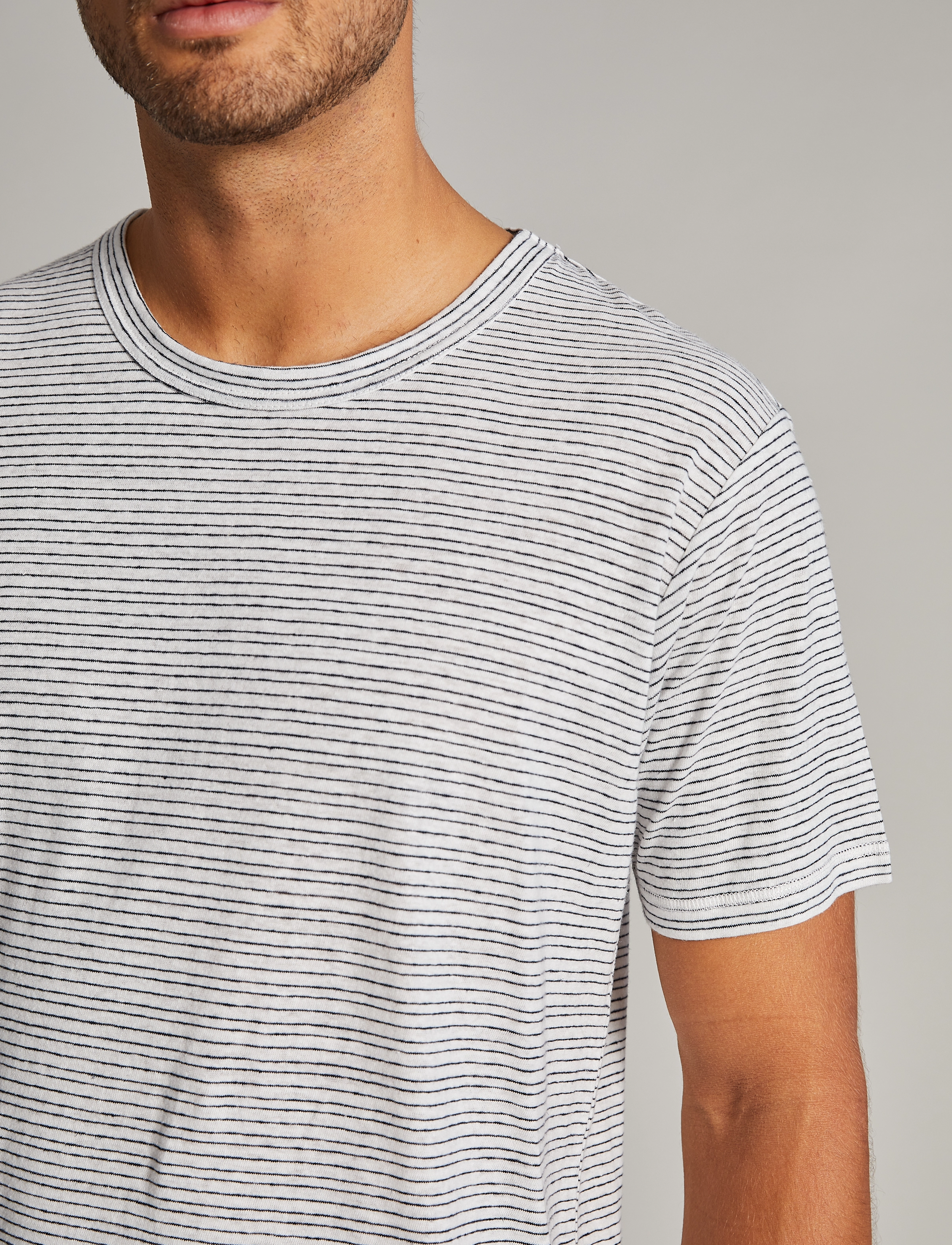 Matinique - MAcaspian Linen Stripe - broken white - 5