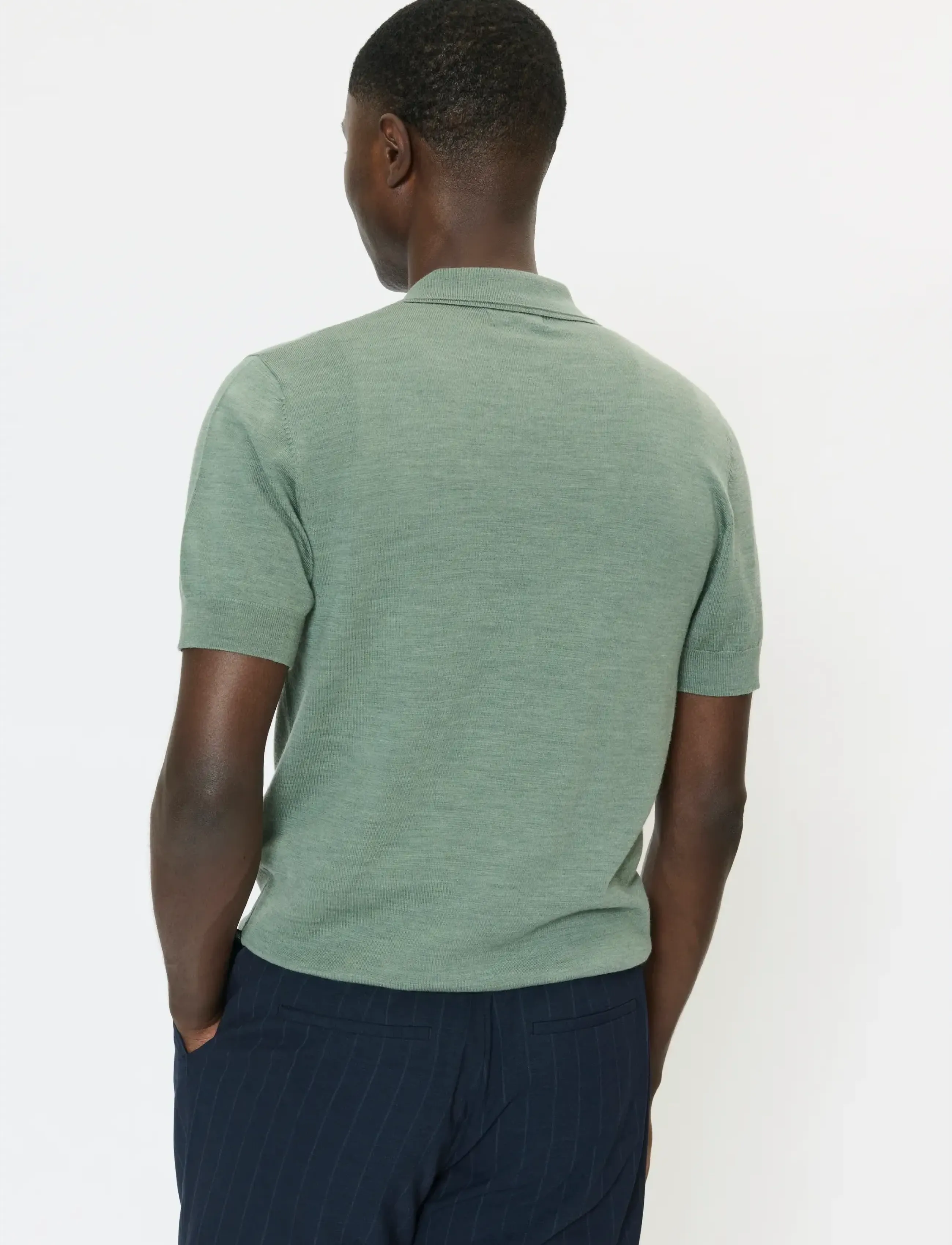 Matinique - MAPolo Knit - herren - sea spray melange - 3
